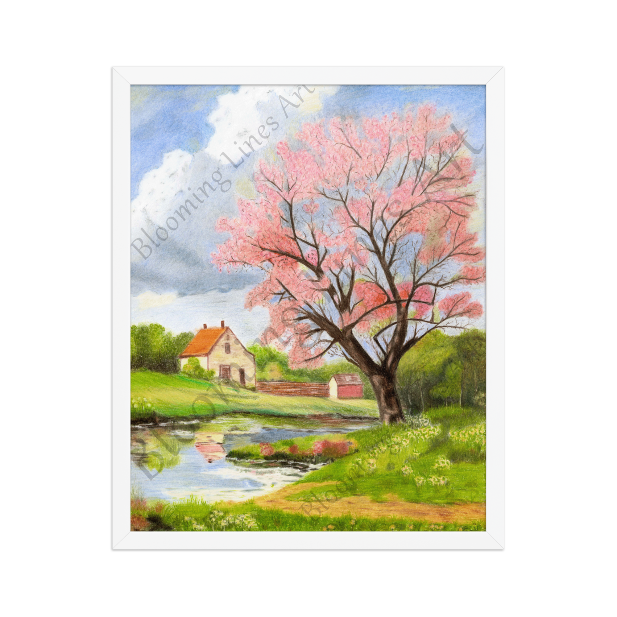 Dreamy Spring on the Hill