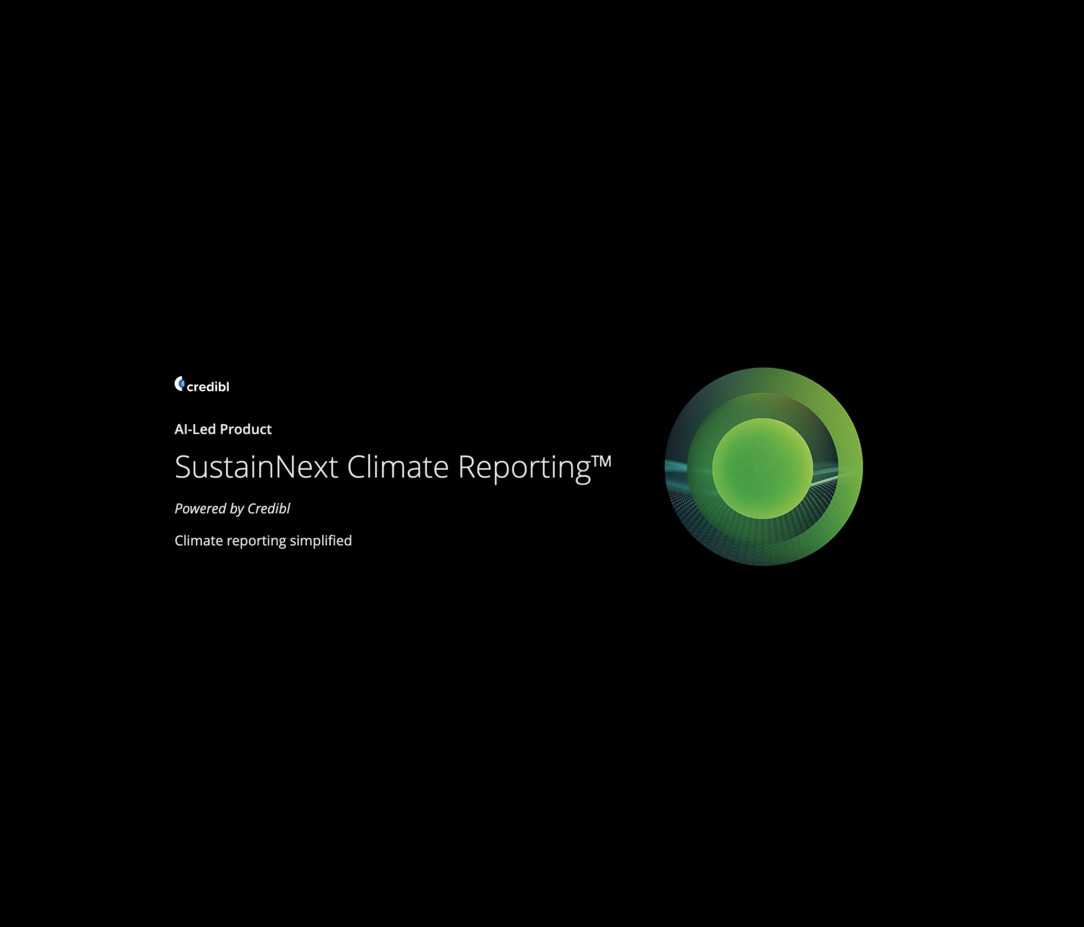 SustainNext: Deloitte’s Climate Reporting Platform
