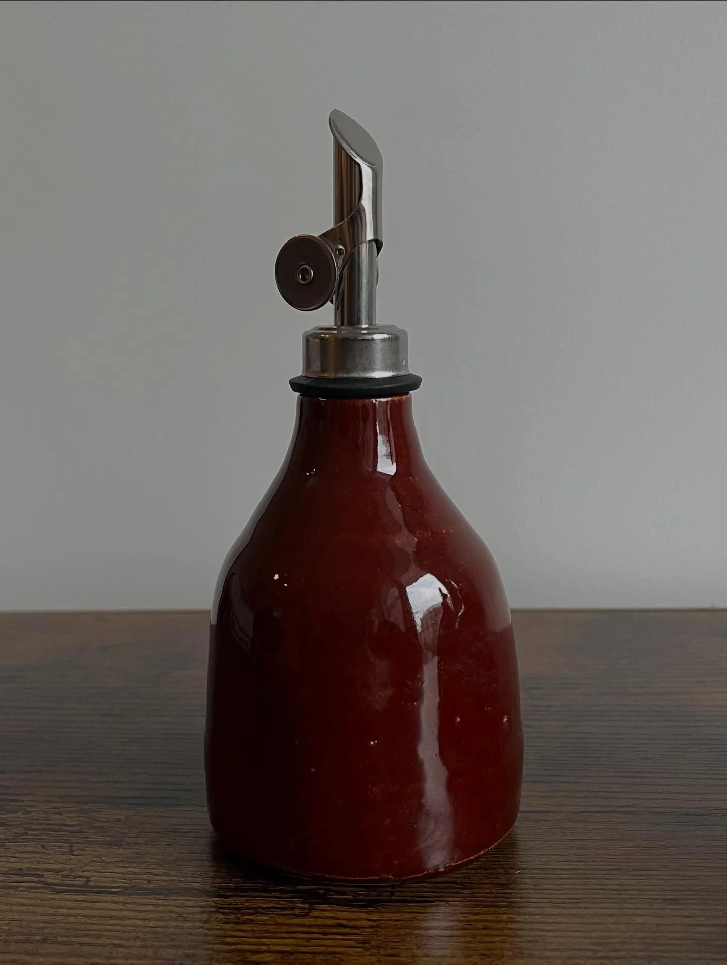 first batch of mini oil cruets are done and will be available for purchase in January 2026 ❤️&zwj;🔥 perfect for at the dinner table or for smaller bottles of specialty oils