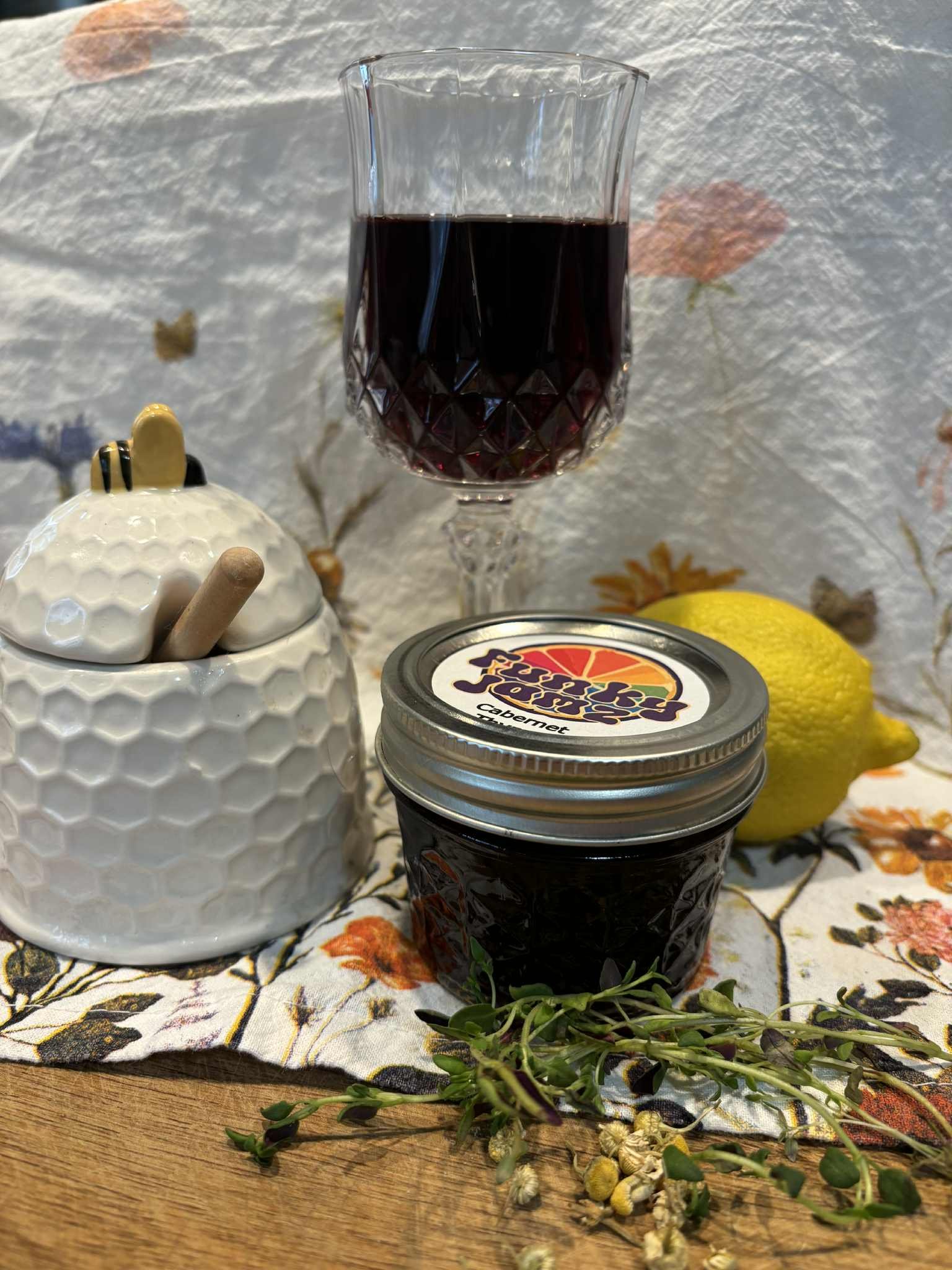Cabernet Thyme Jelly