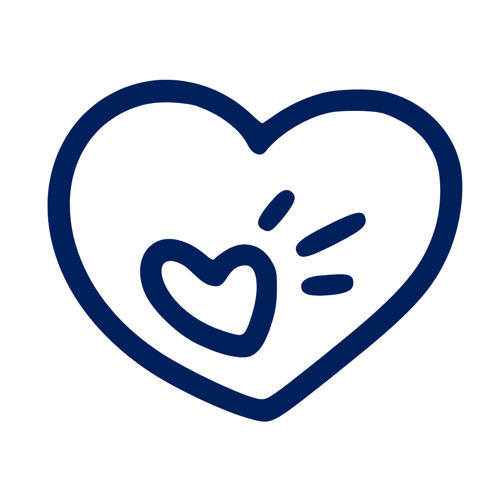 Seal the deal. Two hearts in one
