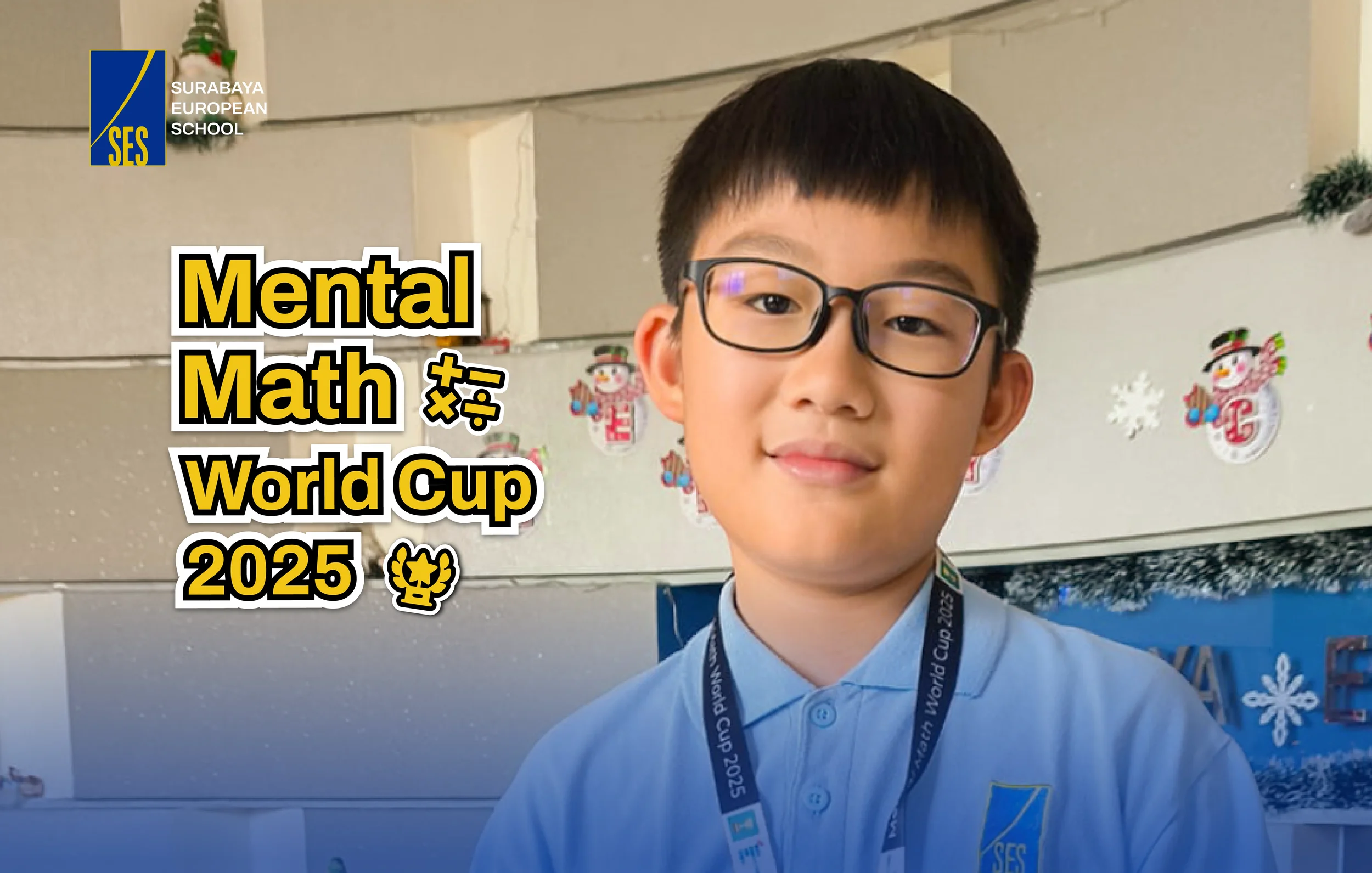 Josh Henry Earns Top Rank at the Mental Math World Cup 2025