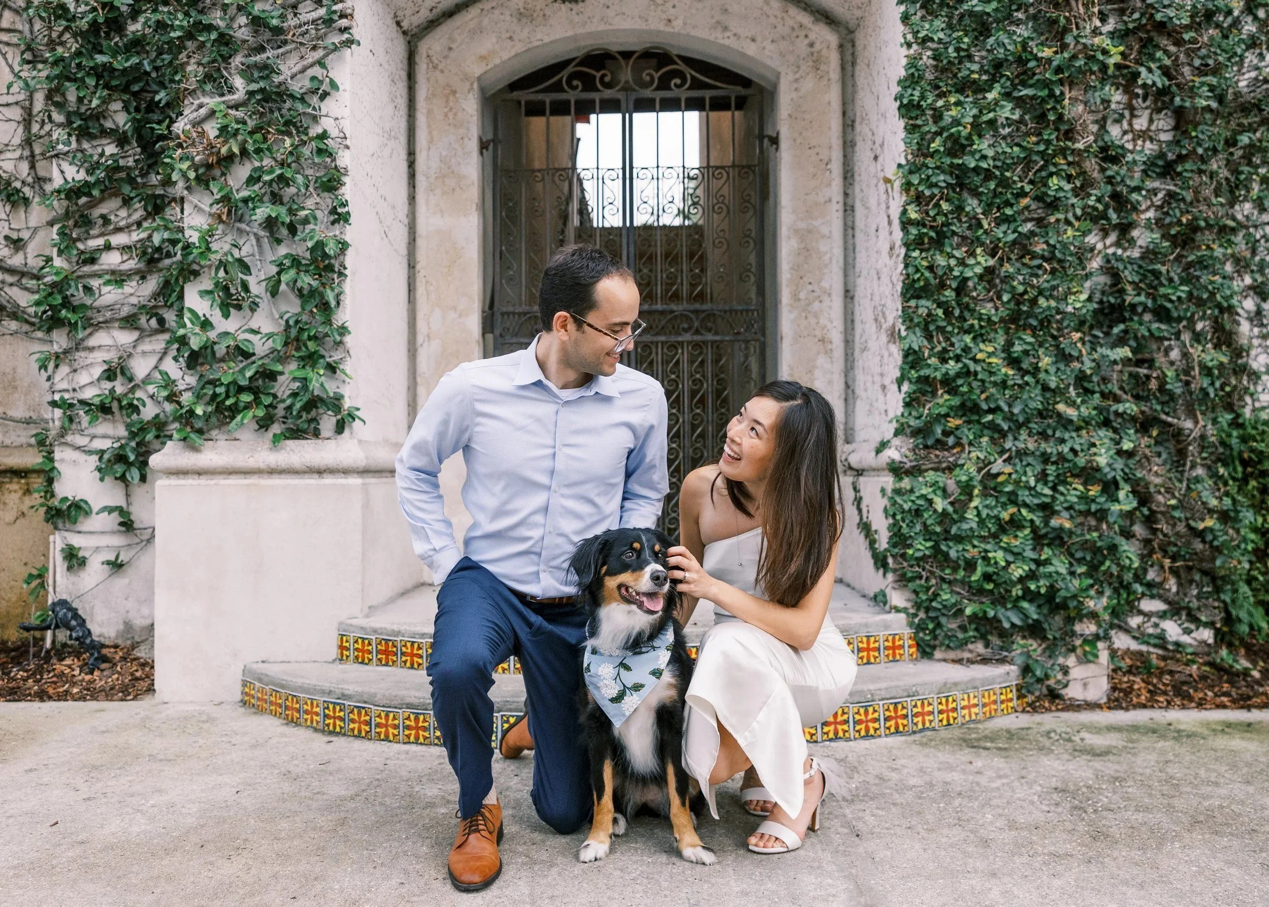 Winter Park Engagement Session at Rollins College &amp; Hannibal Square