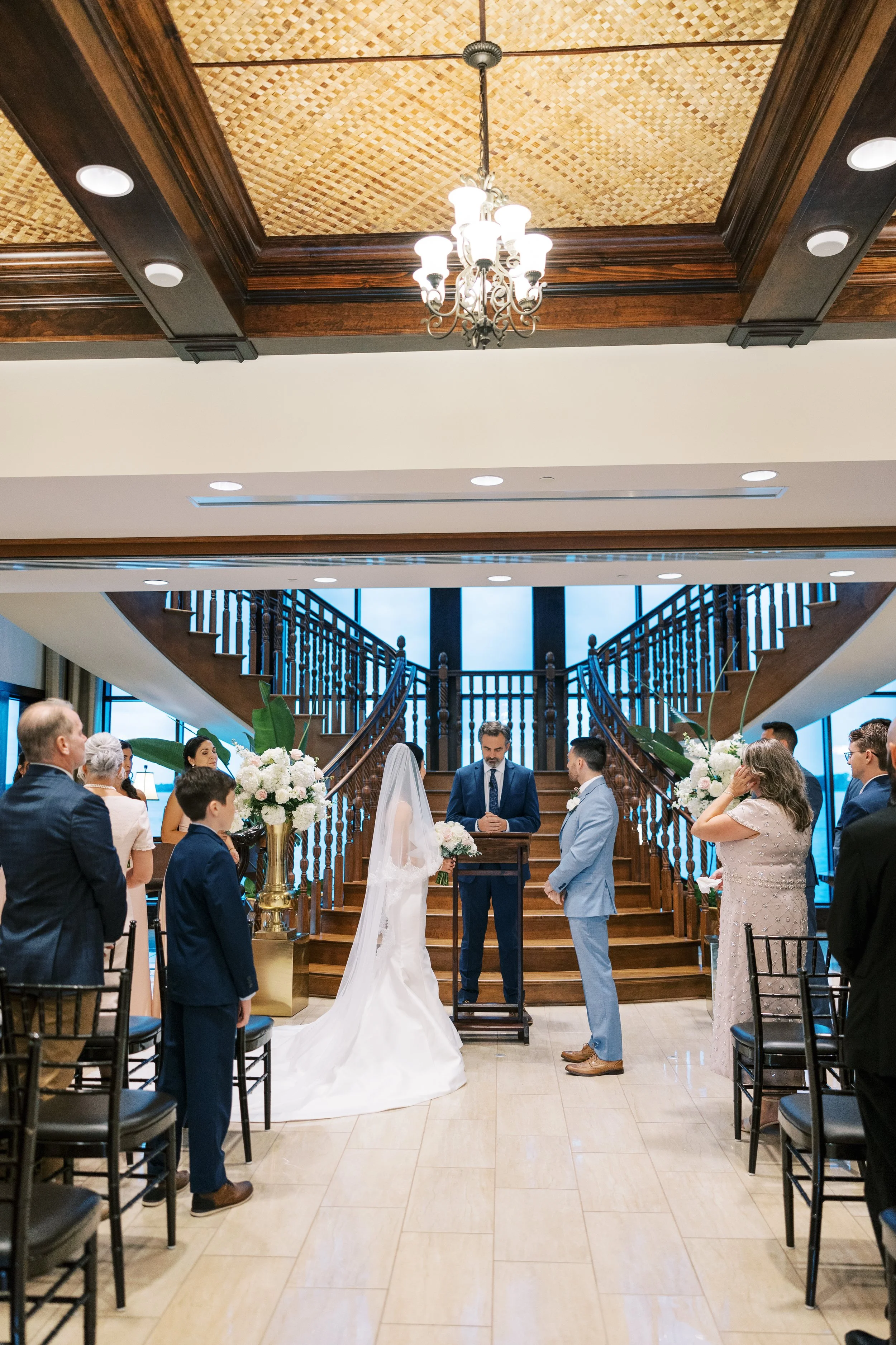Tavares on the Lake Pavilion Wedding ceremony
