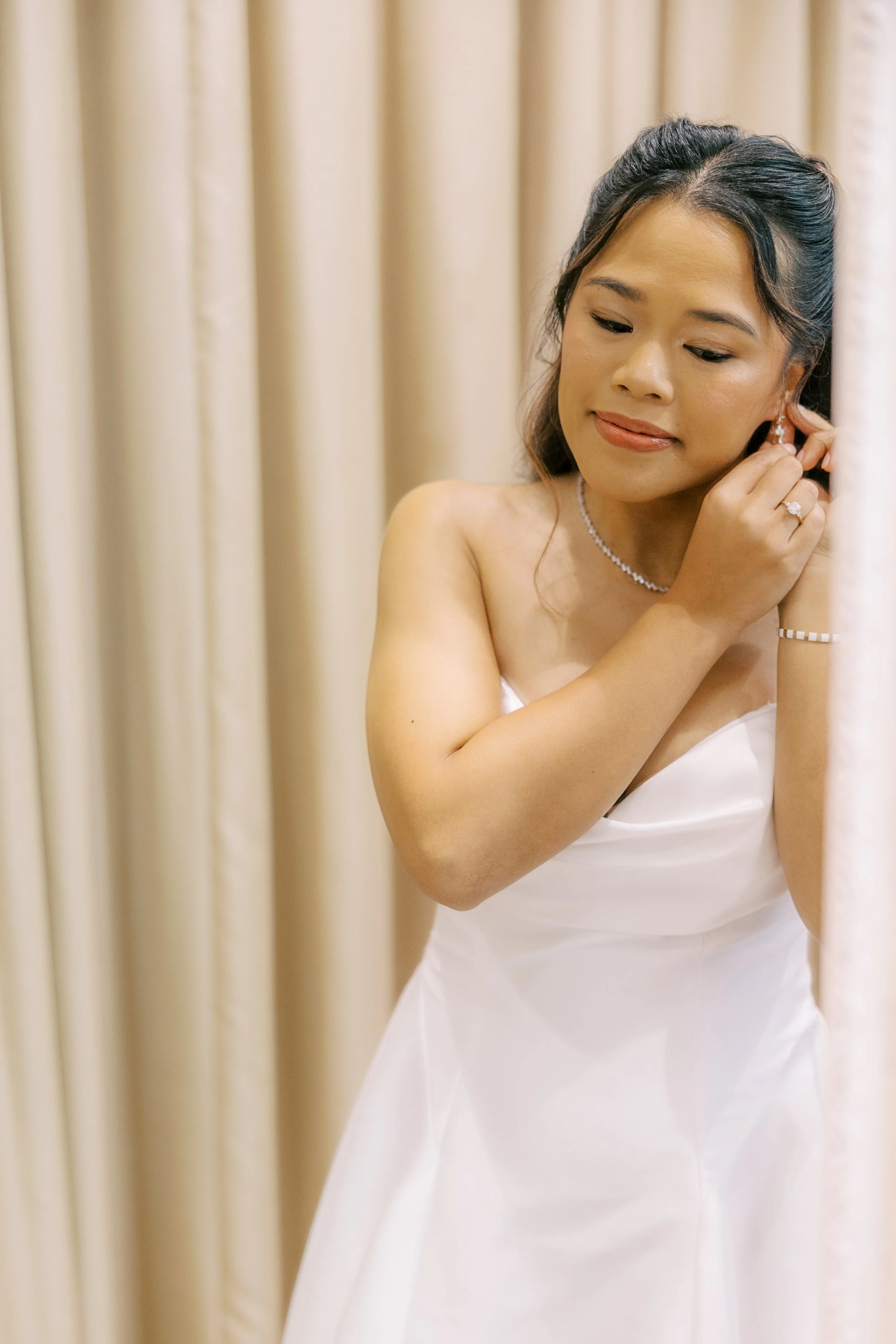 Bridal jewelry Florida wedding day