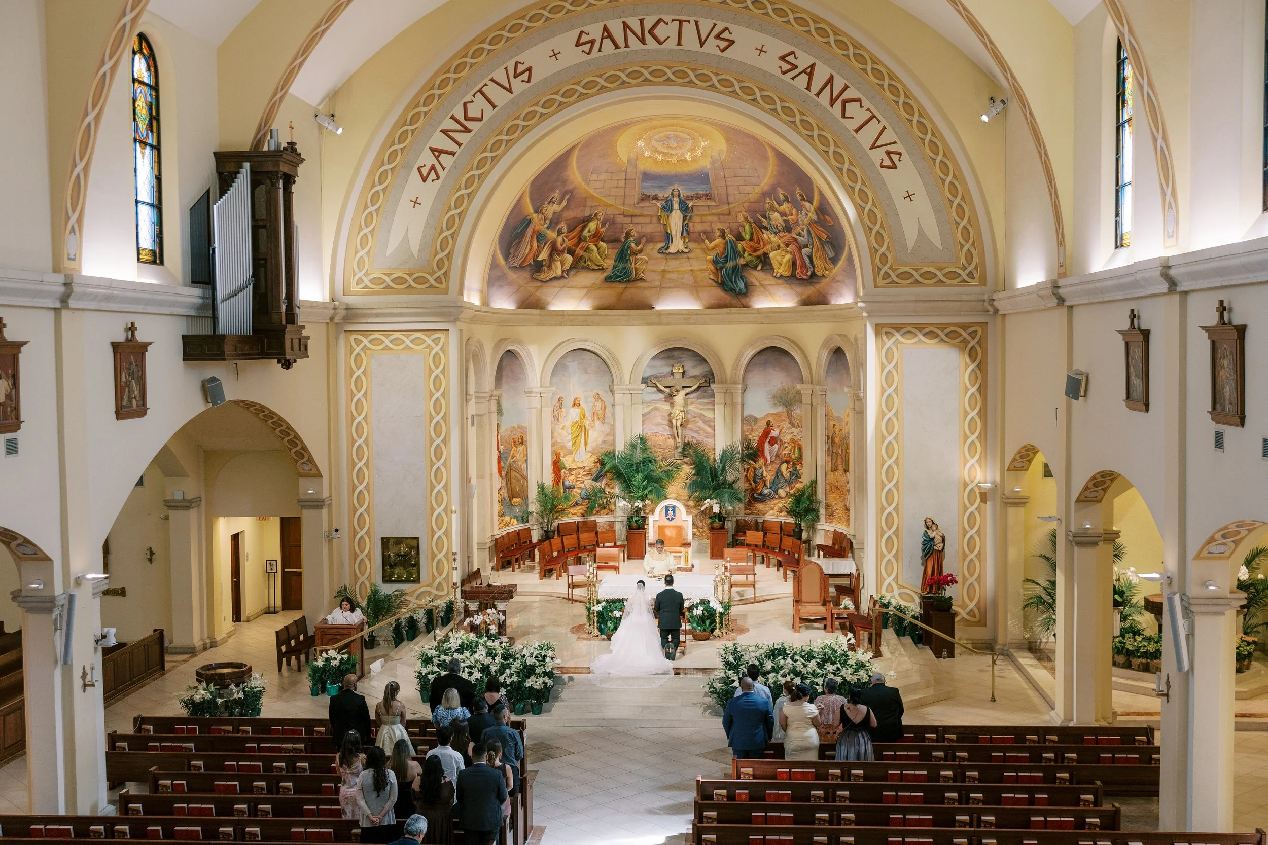 Catholic Church Wedding | St. James Cathedral - Orlando Florida