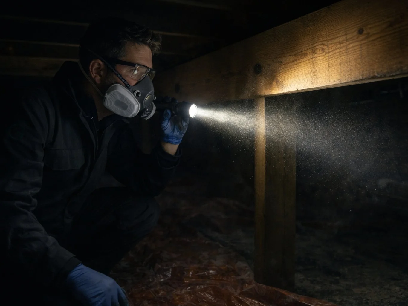 The Dark, Wet Reality of PNW Crawlspaces: Mold, Rot, and Your Health
