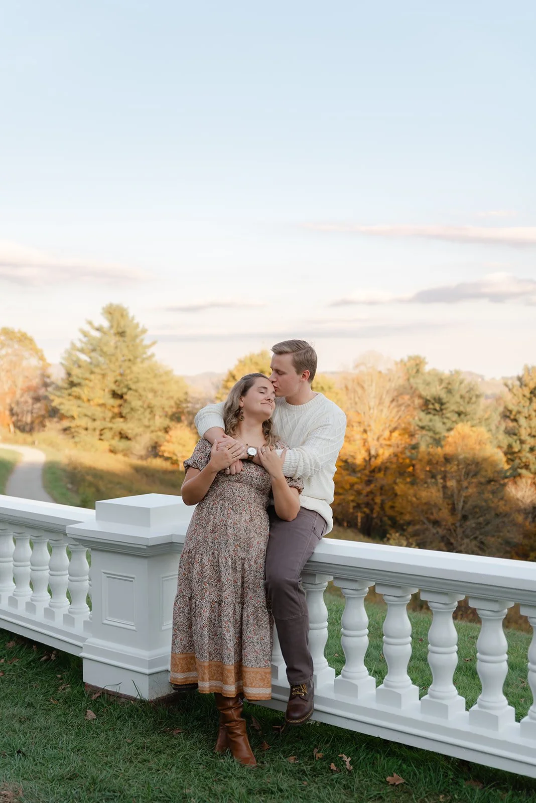 Moses Cone Memorial Park Engagement in Blowing Rock, NC | Reagan &amp; Ian