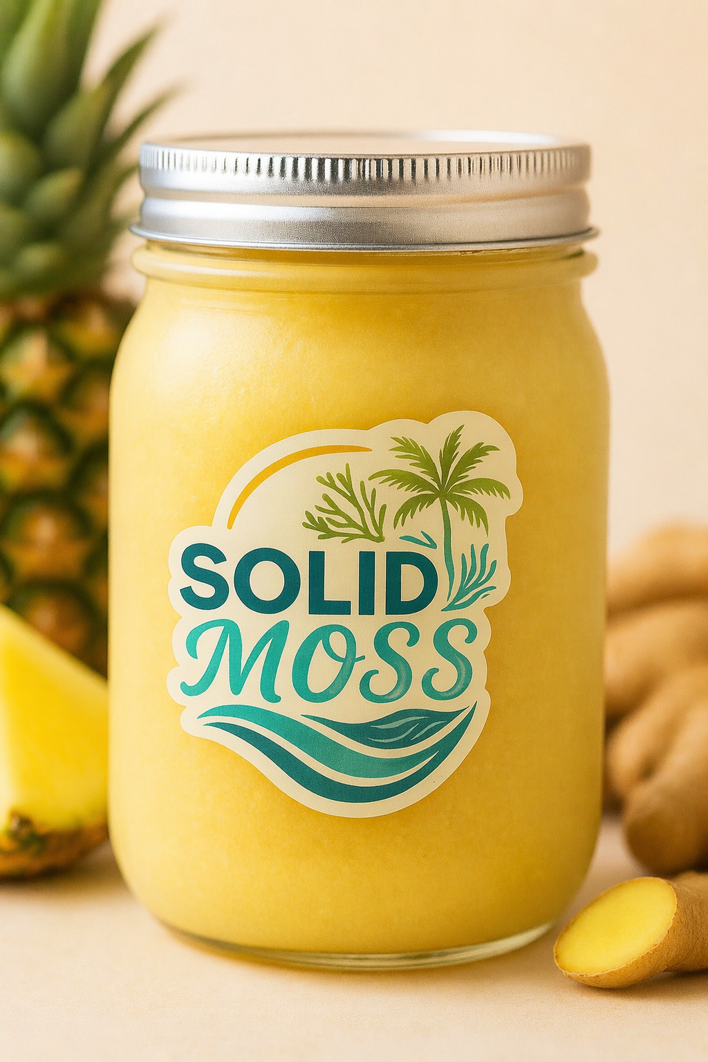 Pineapple Ginger Sea Moss Gel