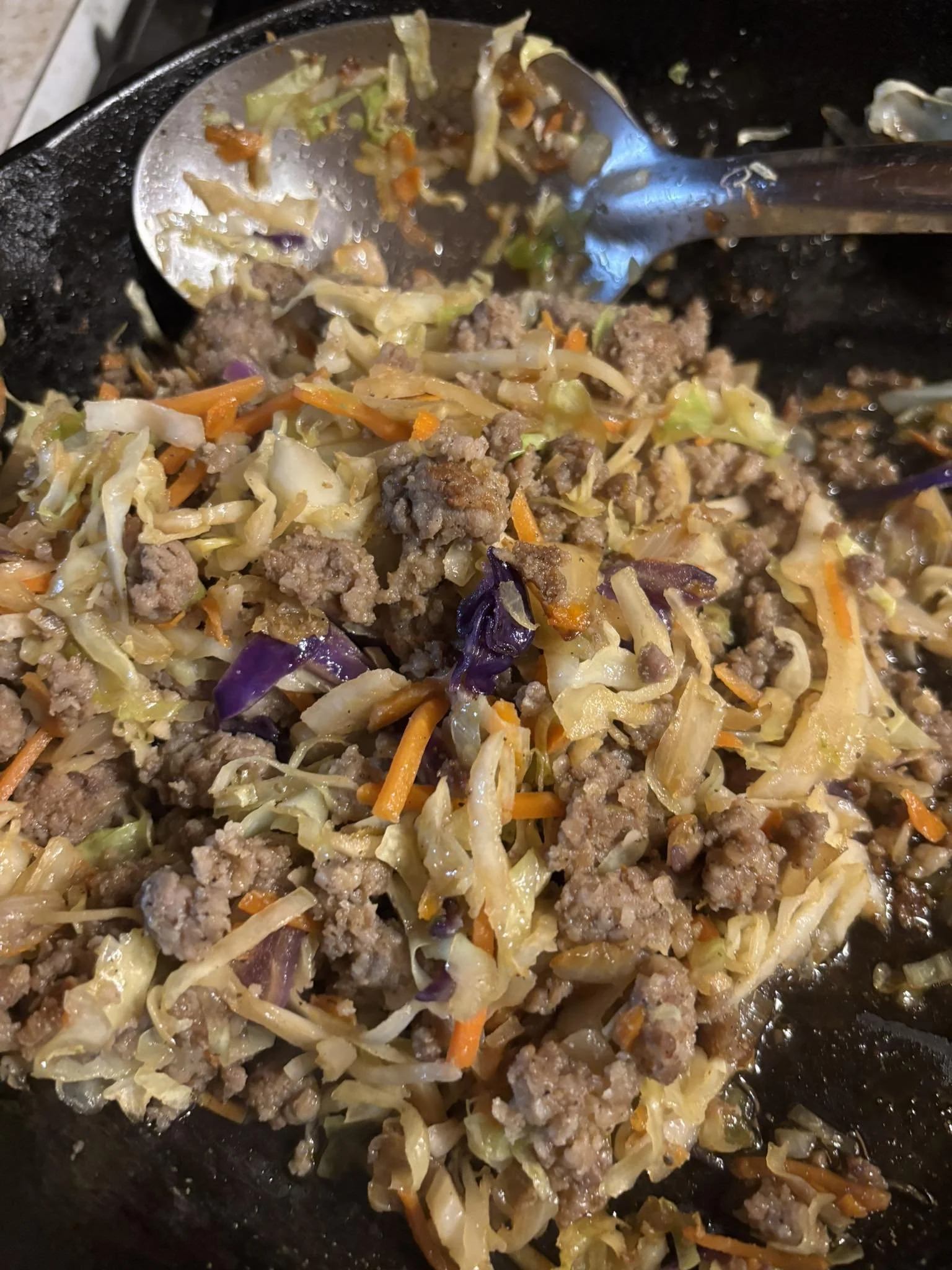 From the Kitchen: Low Carb Eggroll in a Bowl