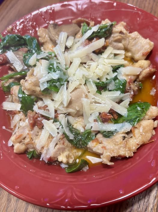 From the Kitchen: Rustic Tuscan Chicken (low carb)