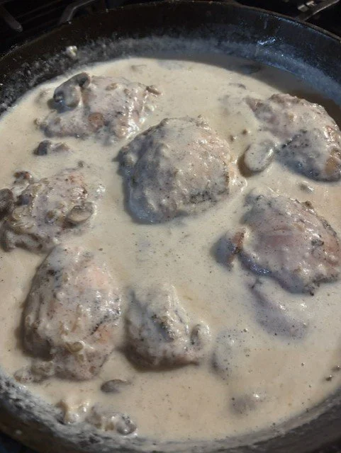From the Kitchen: Shkmeruli (low carb)