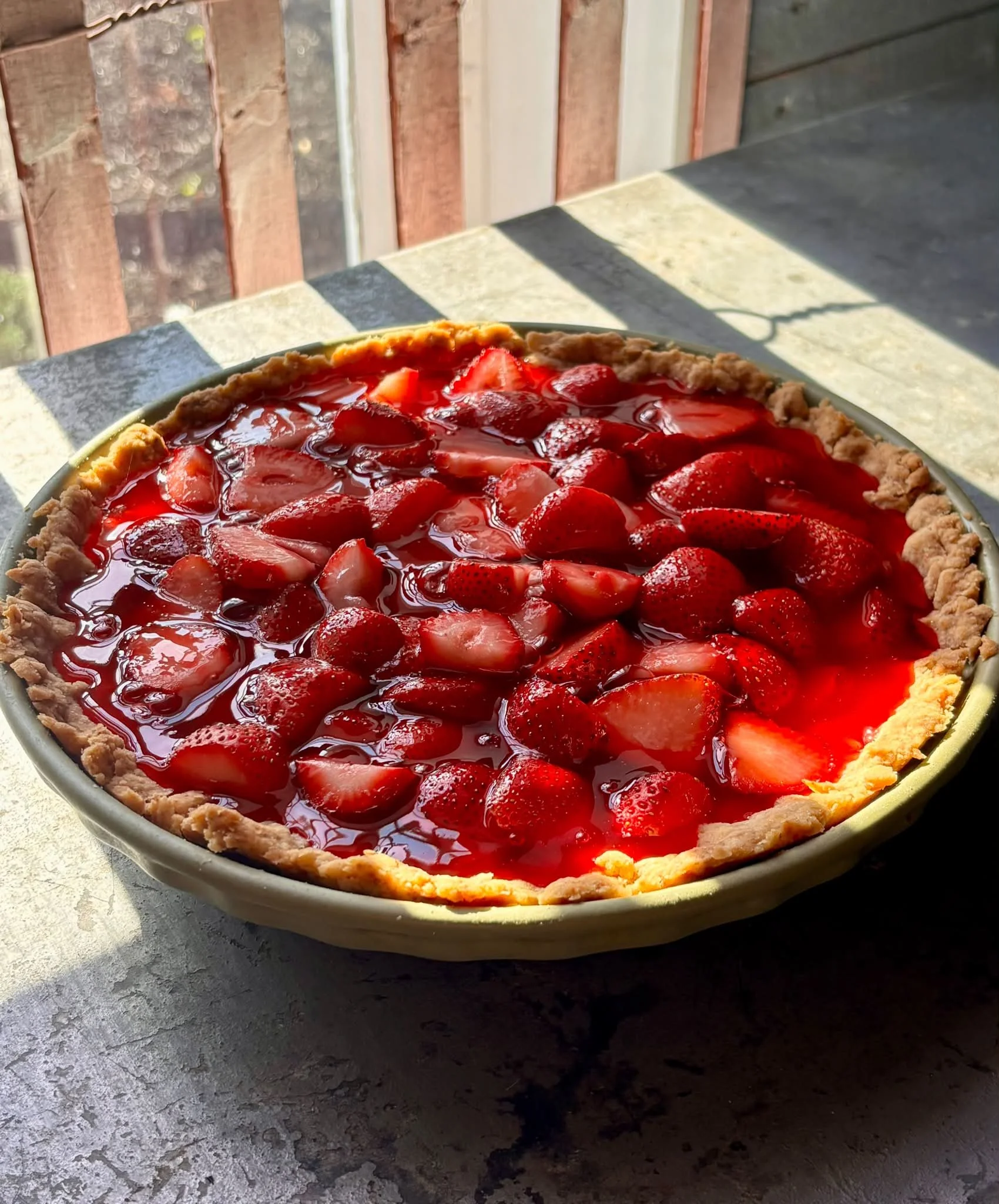 Sweet Summer Strawberry Pie