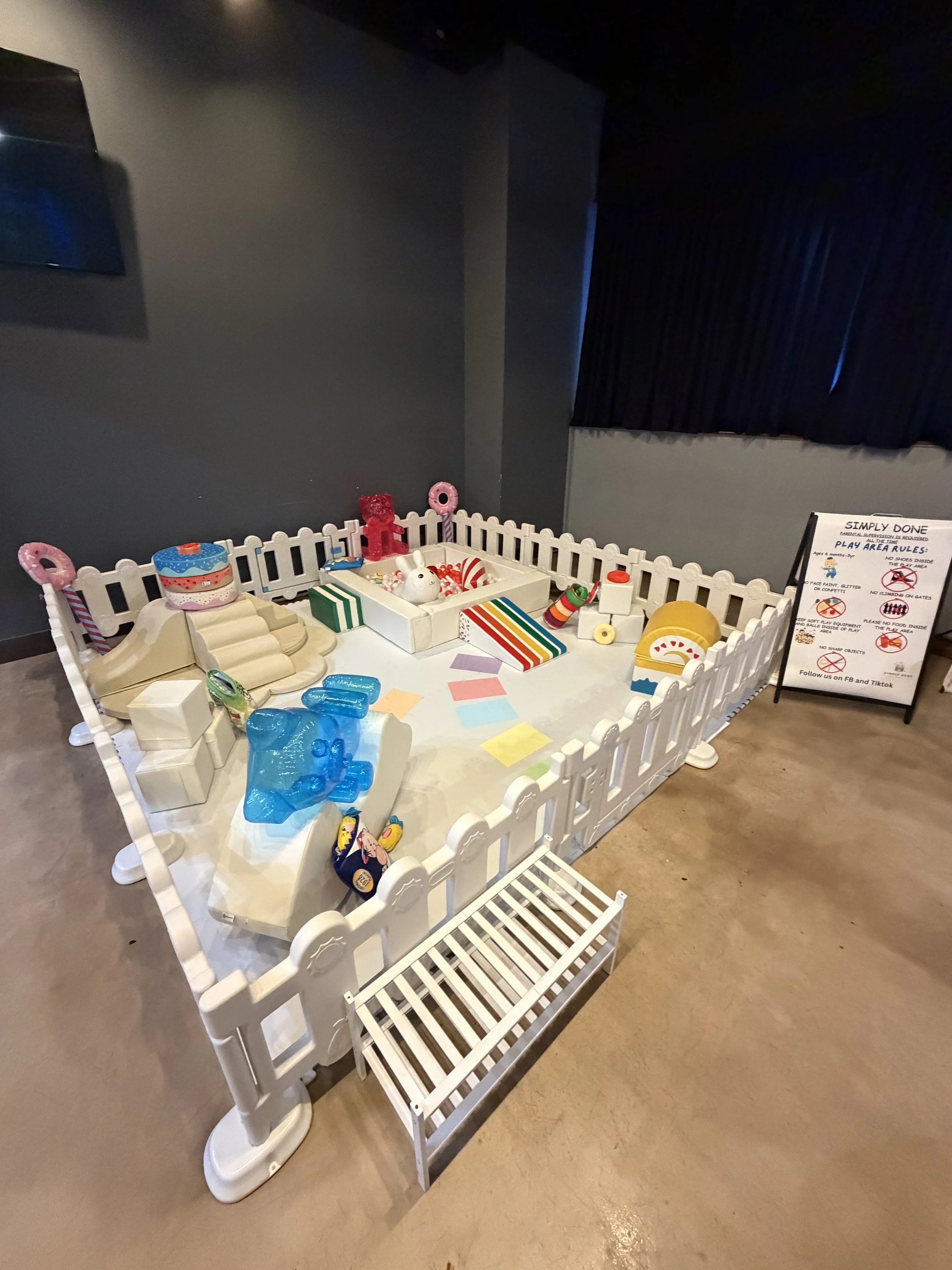 Candyland or White Soft Play