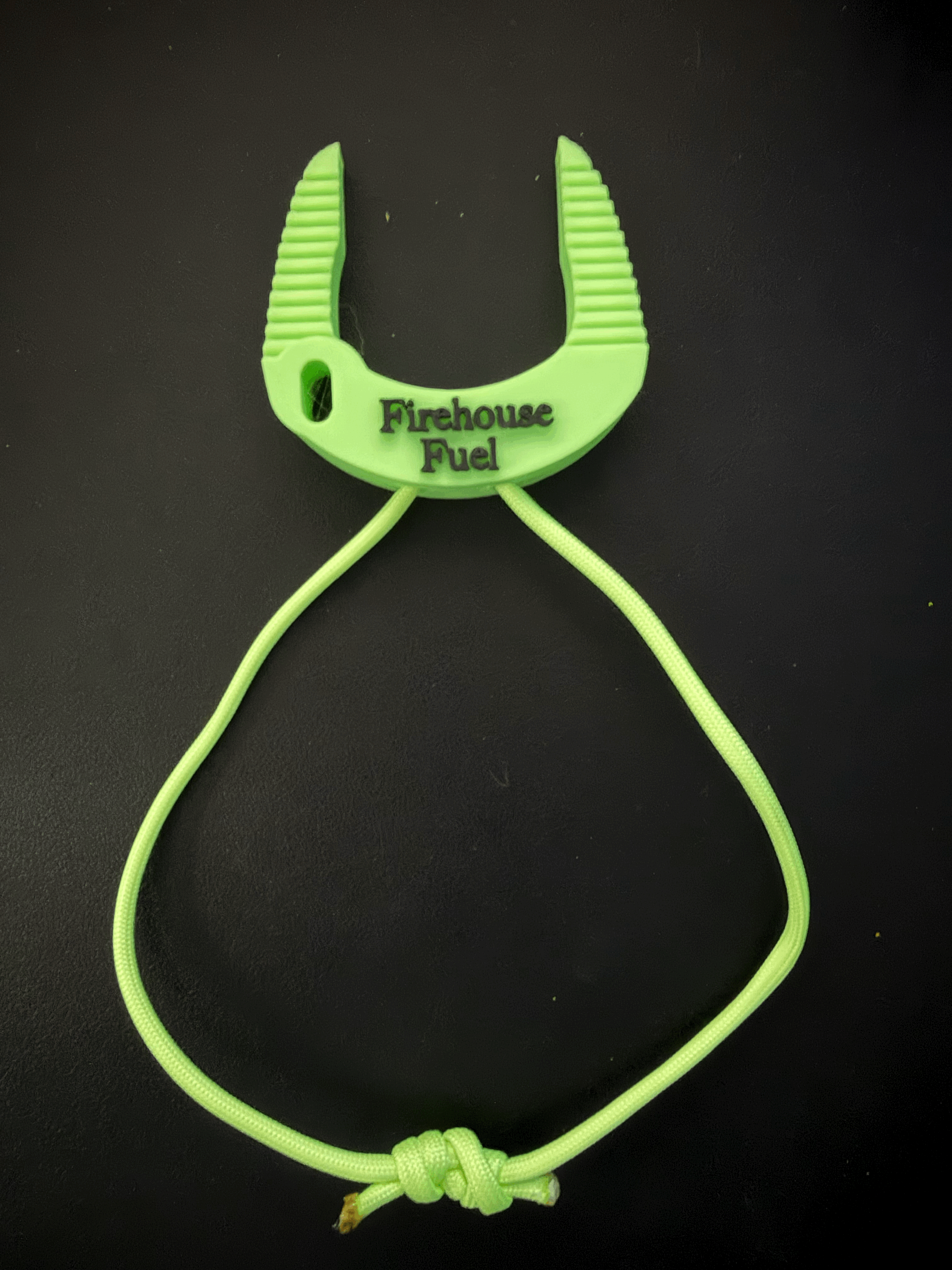 GITD* Door chock w/ O2 key  (glow-in-the-dark)