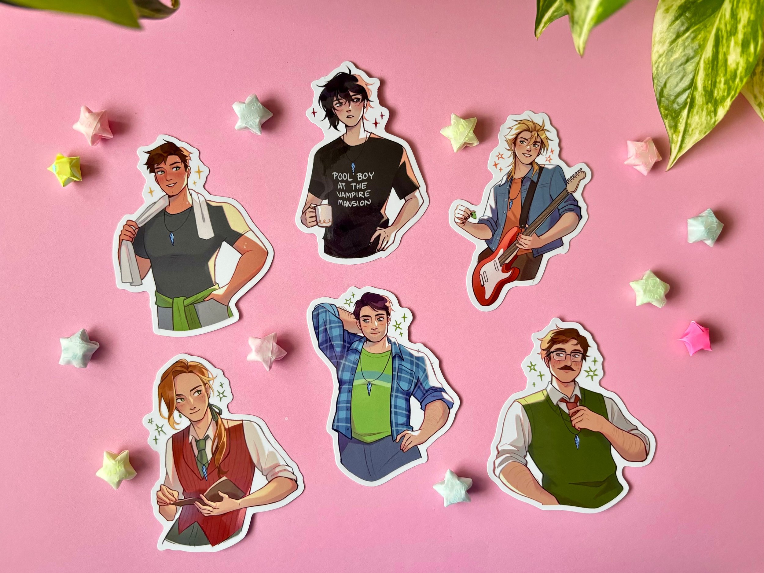 Stardew Valley Bachelor Vinyl Stickers