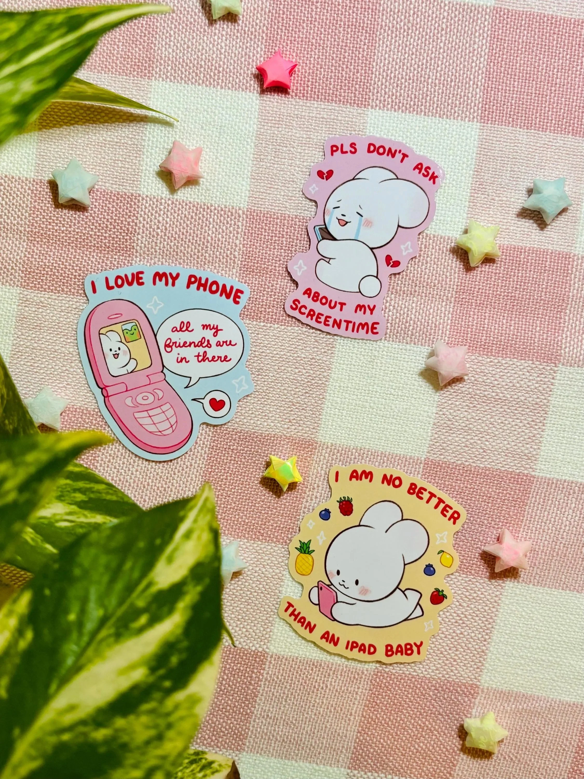 Phone Addict Stickers
