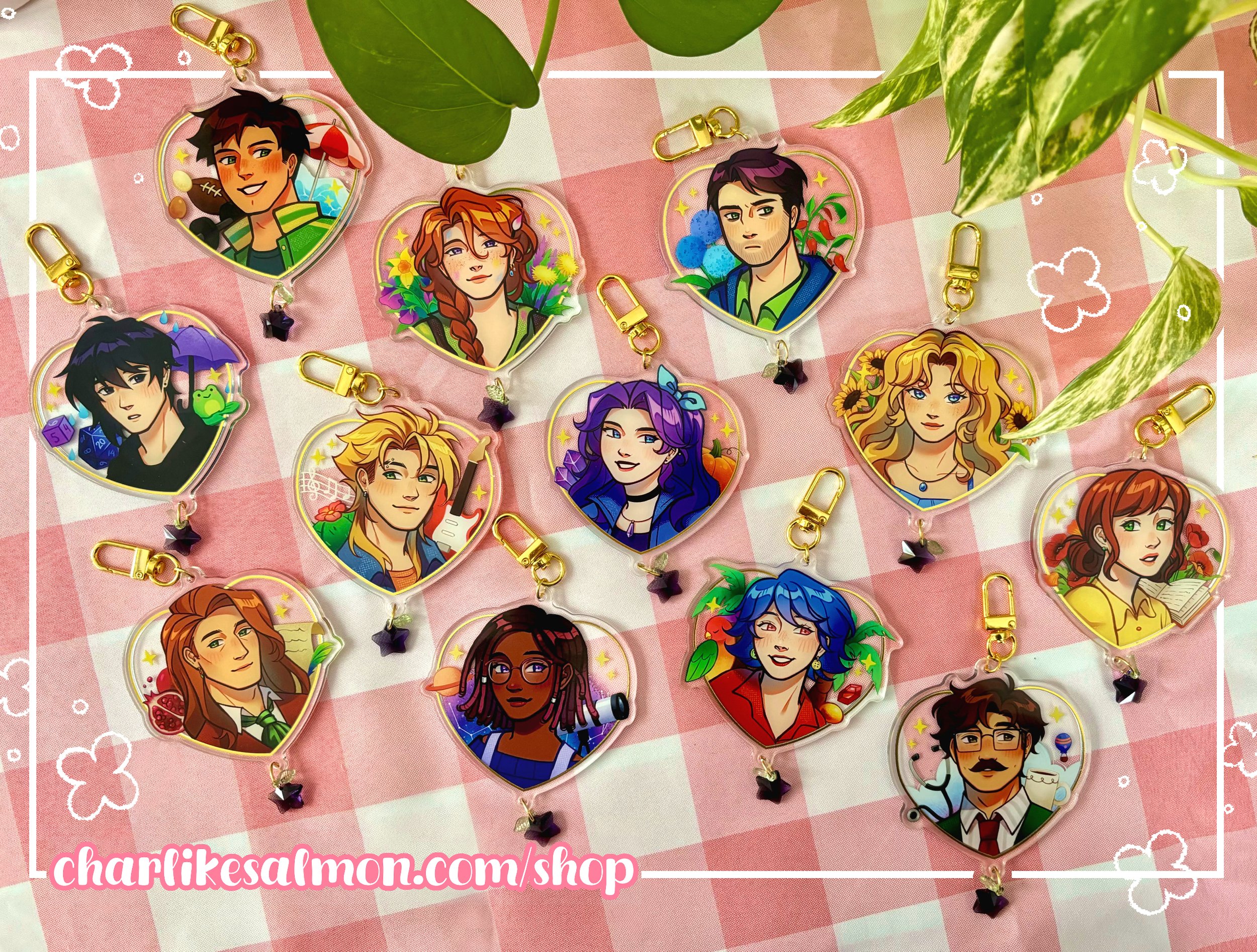 Stardew Valley Acrylic Charms