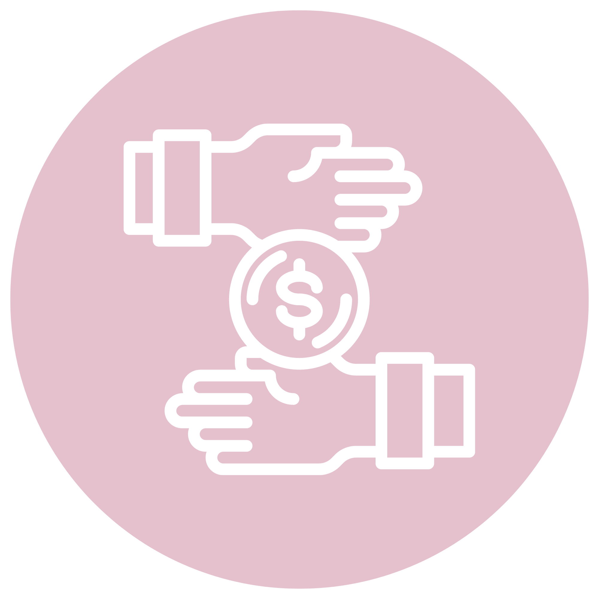 Geometric drawing of an outline square with sections divided by vertical, horizontal, and diagonal lines.