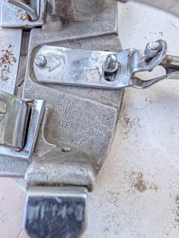 closeup of drum part