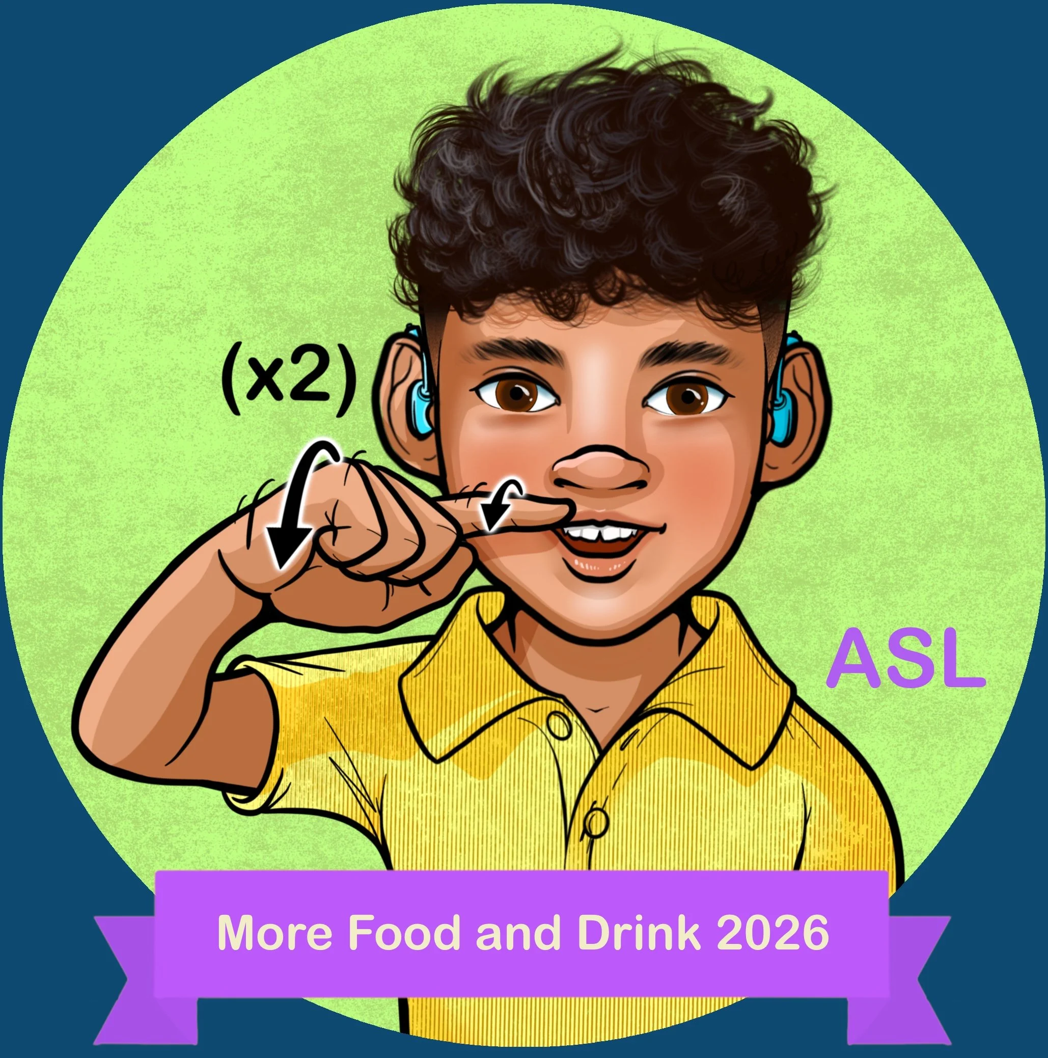 Thumbnail for More Food and Drink ASL Clip Art by 35 Corks Art Studio 2026