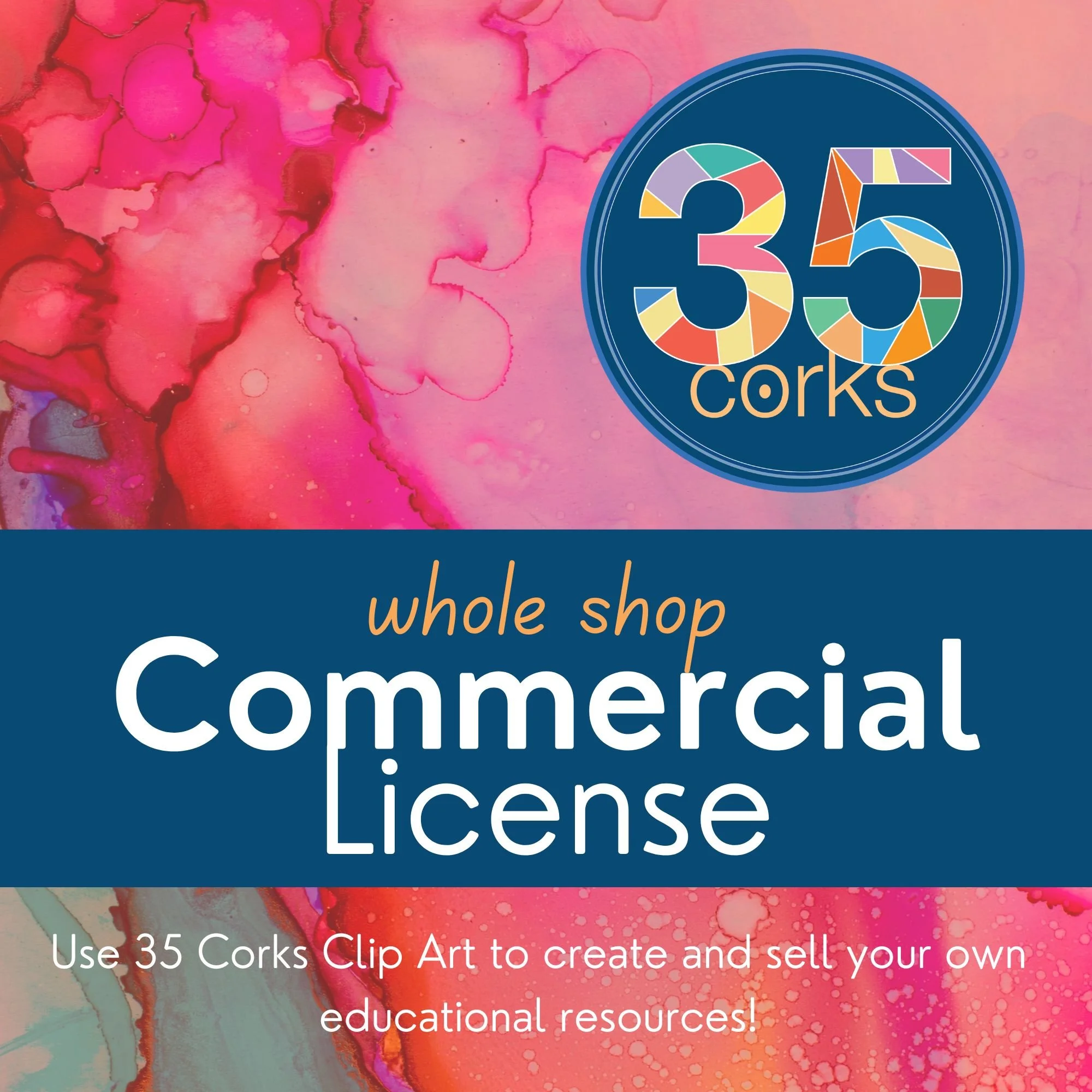 Commercial Use License - All Products Listed on the 35 Corks Website