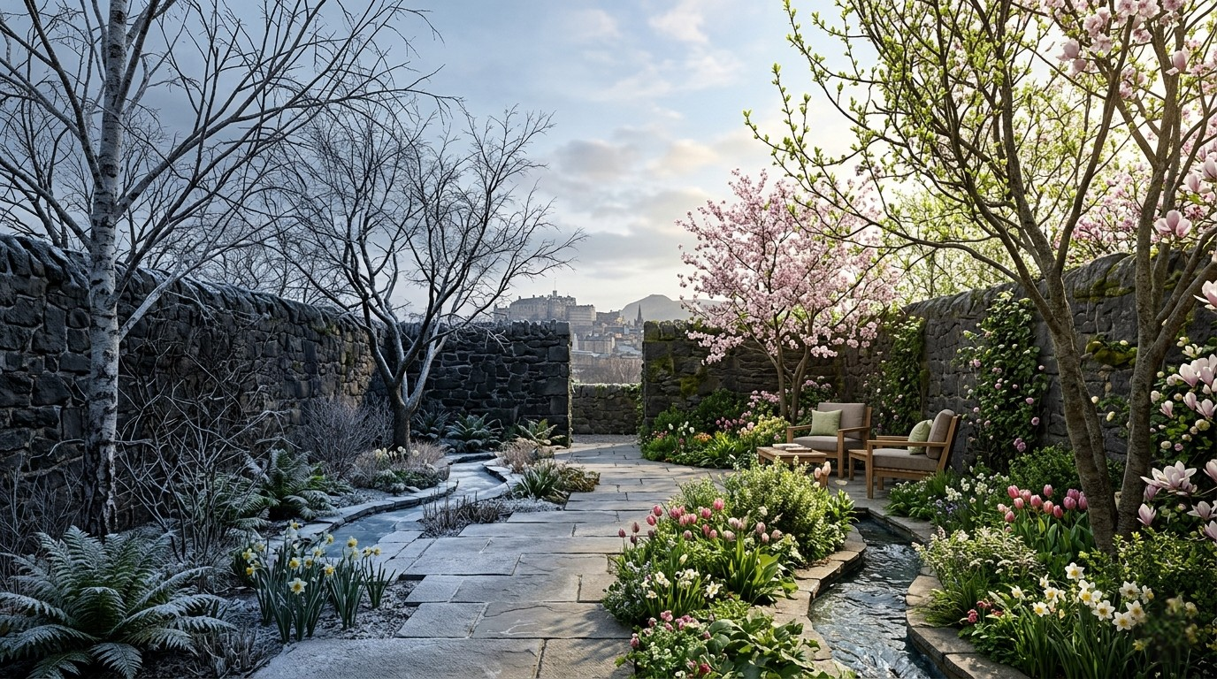 Edinburgh Spring Equinox: 3D Garden Architecture