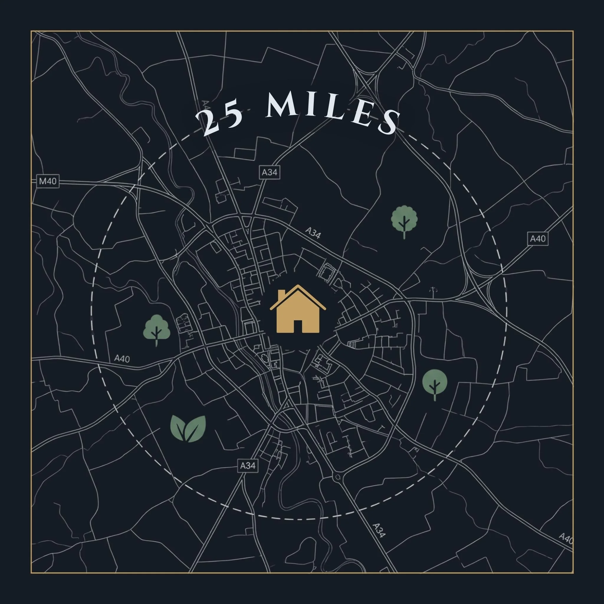 Local logistics map ensuring garden materials are sourced within 25 miles to reduce carbon footprint.