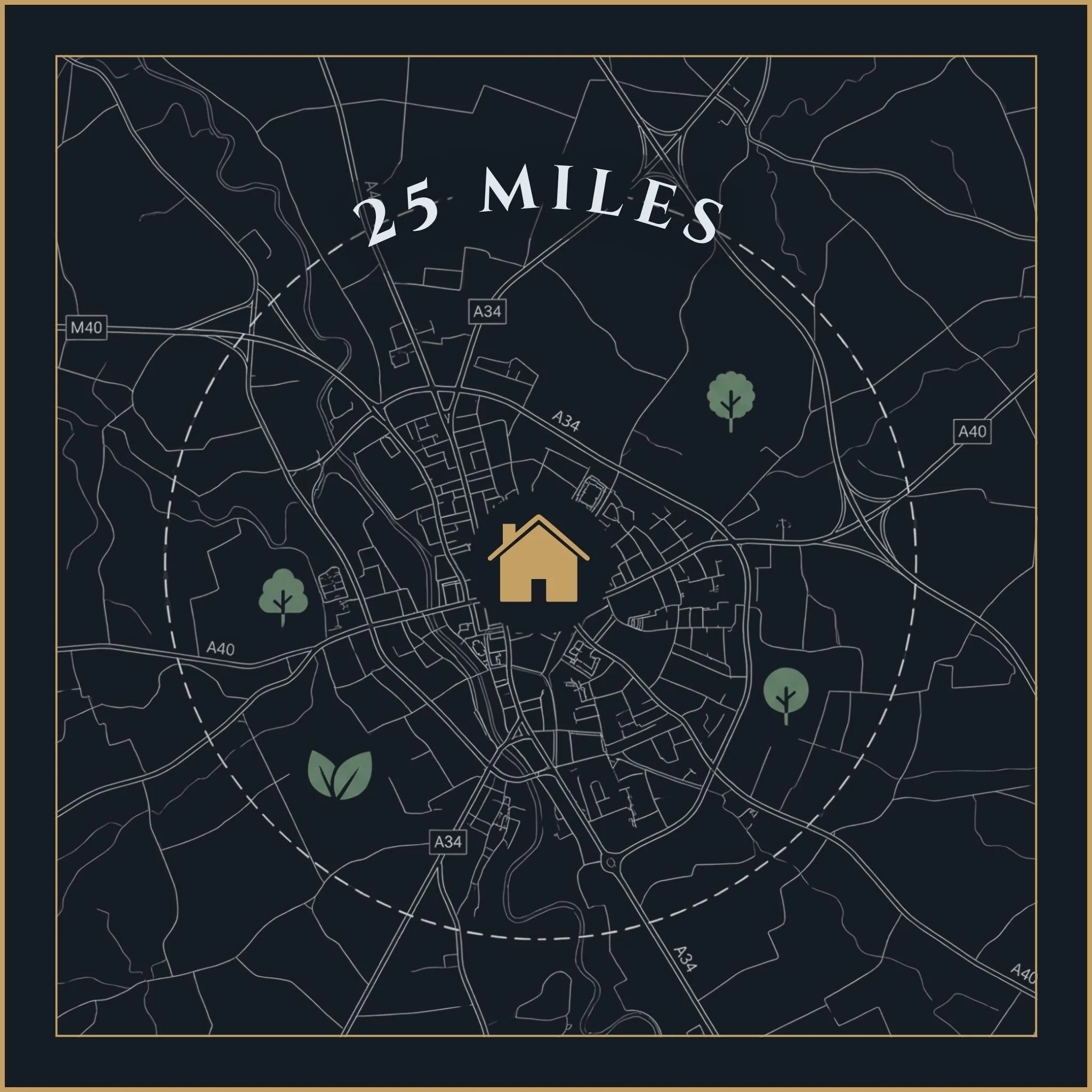 Local logistics map ensuring garden materials are sourced within 25 miles to reduce carbon footprint.