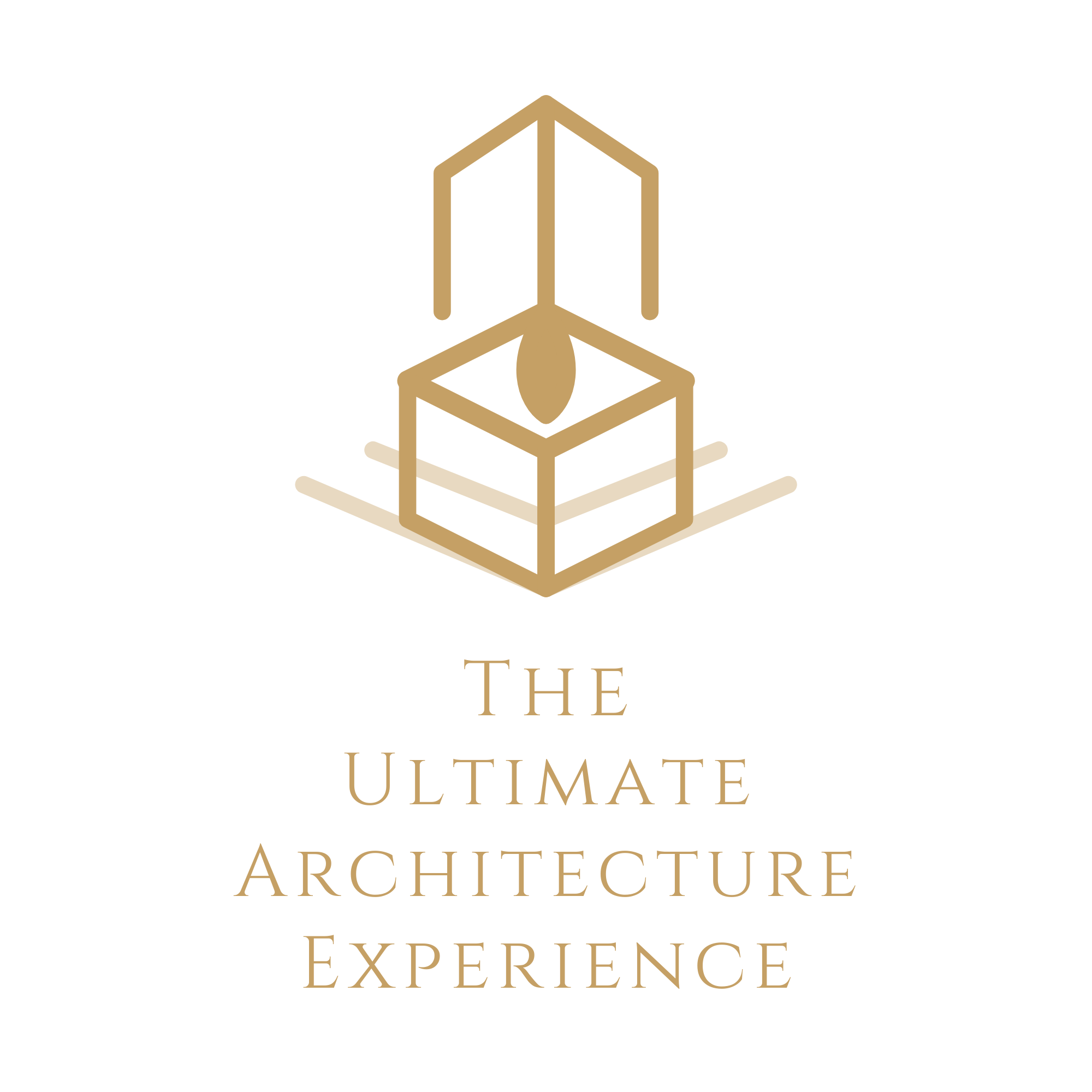 The Moonlight Garden Design Co. Ultimate Architecture Experience SVG icon featuring 3D twin, crown geometry, and hydrology.