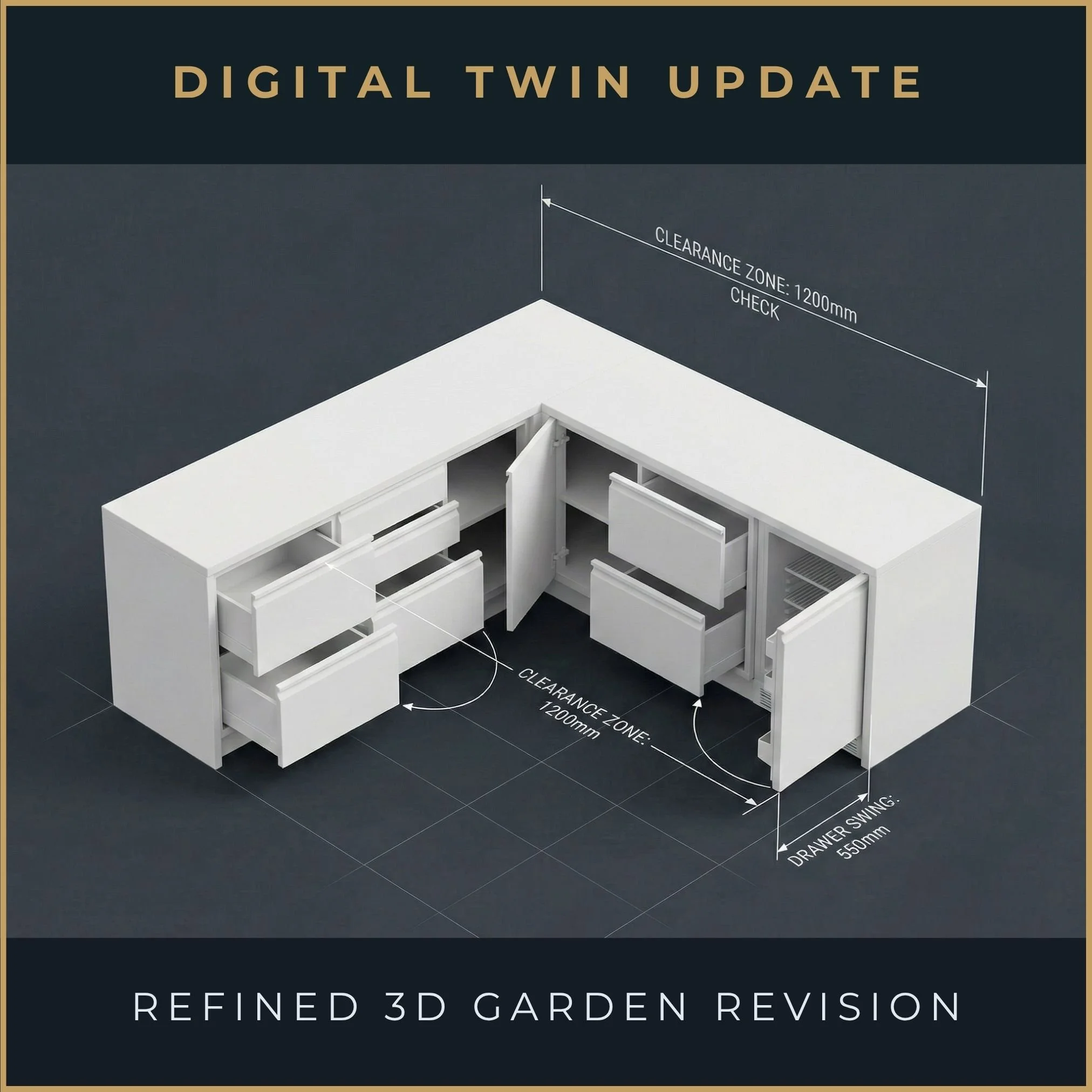 Digital Twin Update | Bespoke Furniture Modelling
