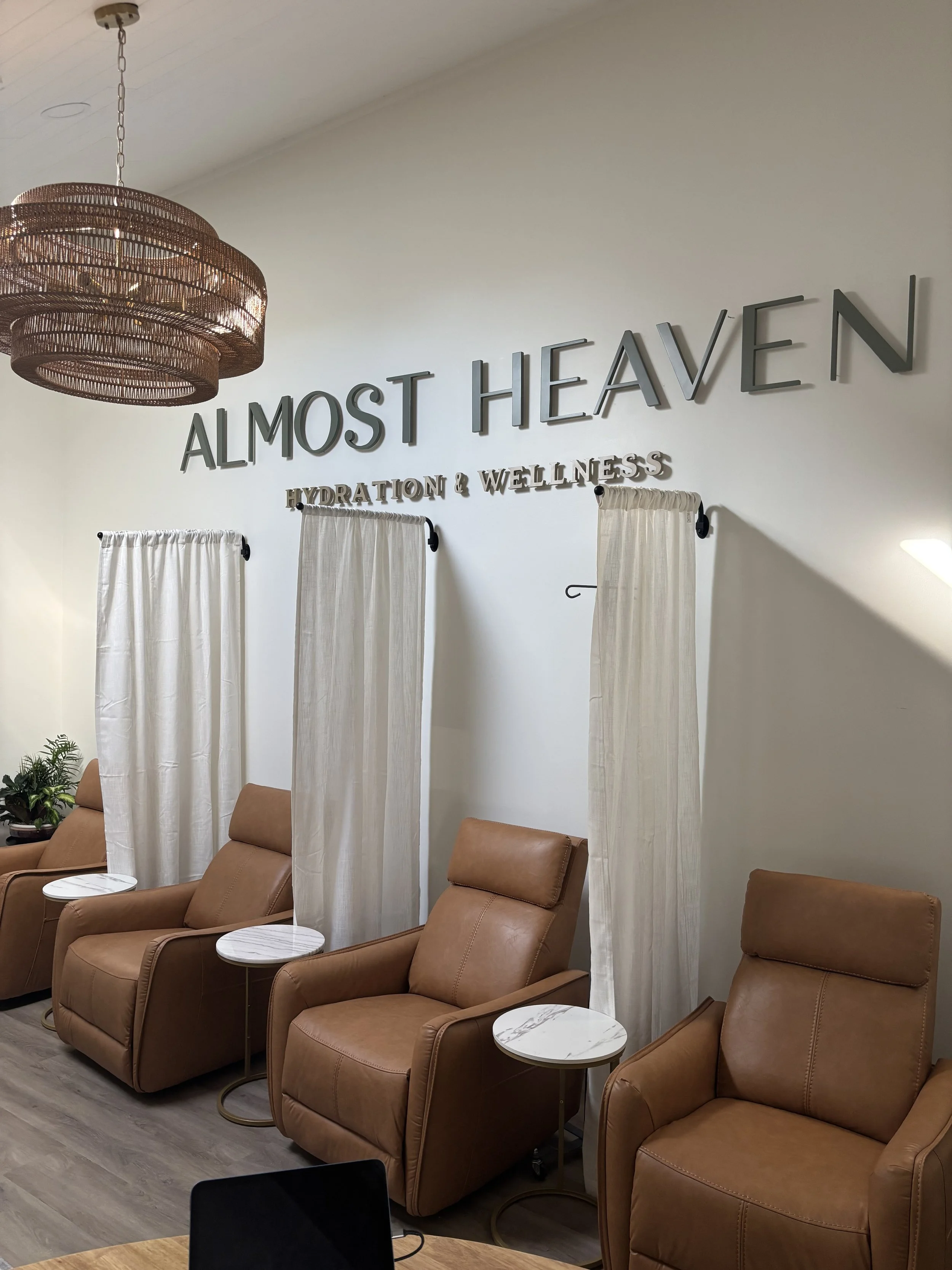 Almost Heaven Mobile Hydration Infusion lounge for IV therapy in Morgantown WV