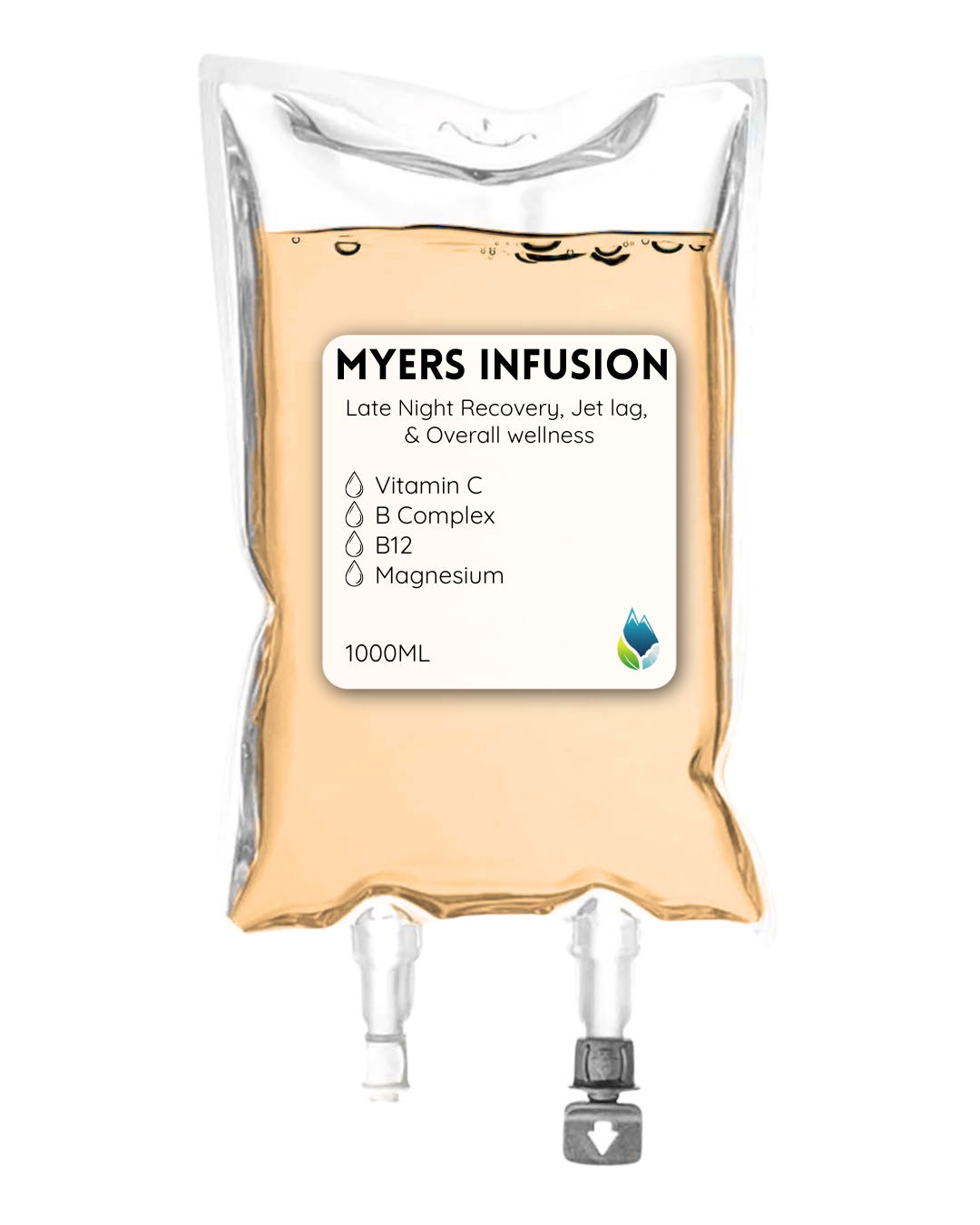 IMyers Infusion'containing vitamins and minerals for wellness.