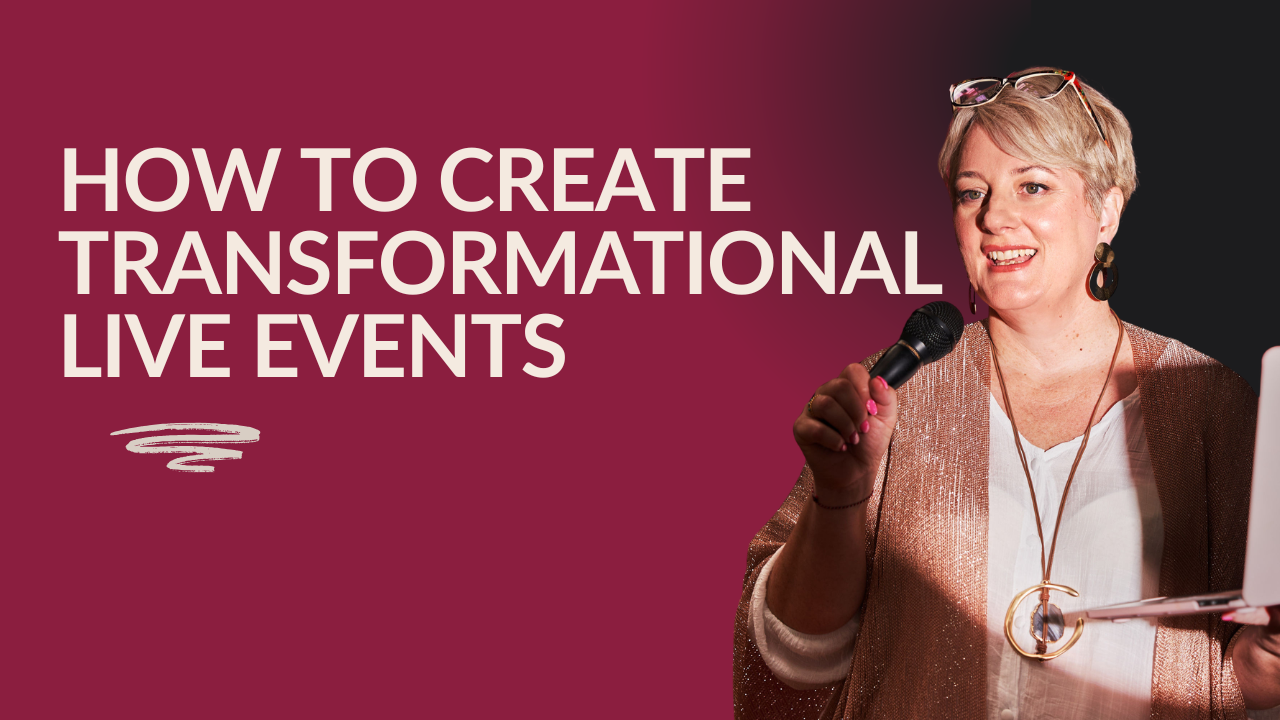 How to Create Live Events and Retreats That Actually Transform People — The WHO, WHAT and HOW Framework