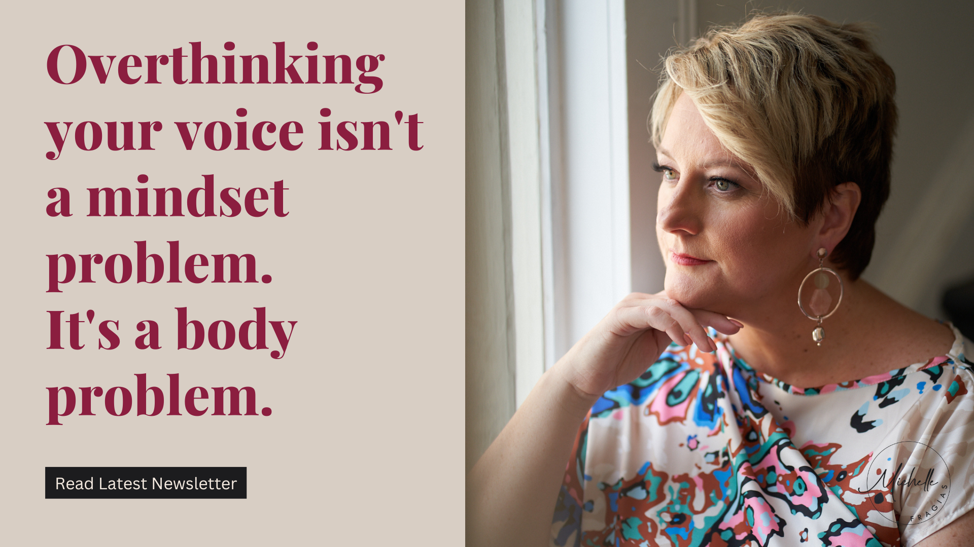 The Real Cost of Overthinking Your Voice (And the One Action That Breaks the Loop)