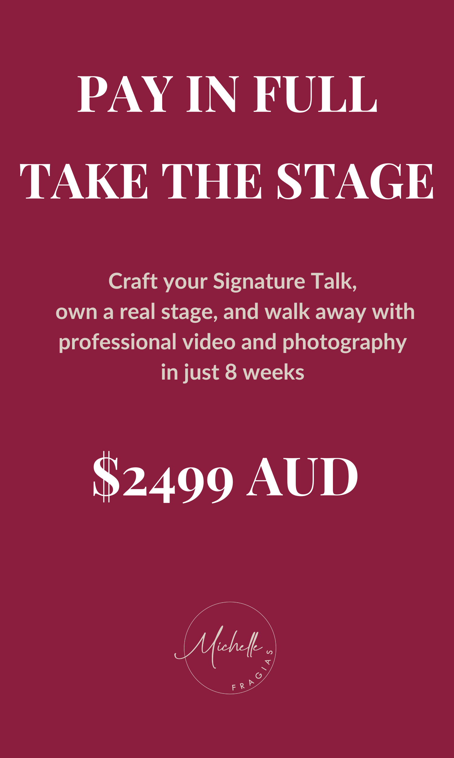 Take The Stage - Pay In Full