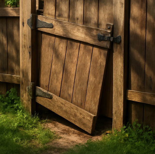 Why Do Fence Gates Sag and Stop Latching? The 6 Real Causes
