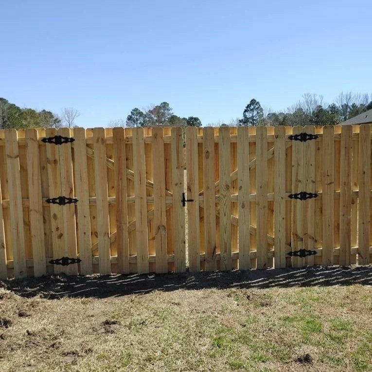wooden privacy fence in Hope Mills, NC