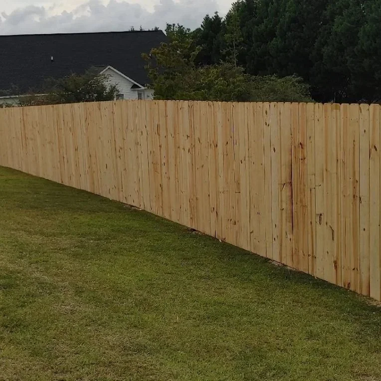 wood fences in North Carolina