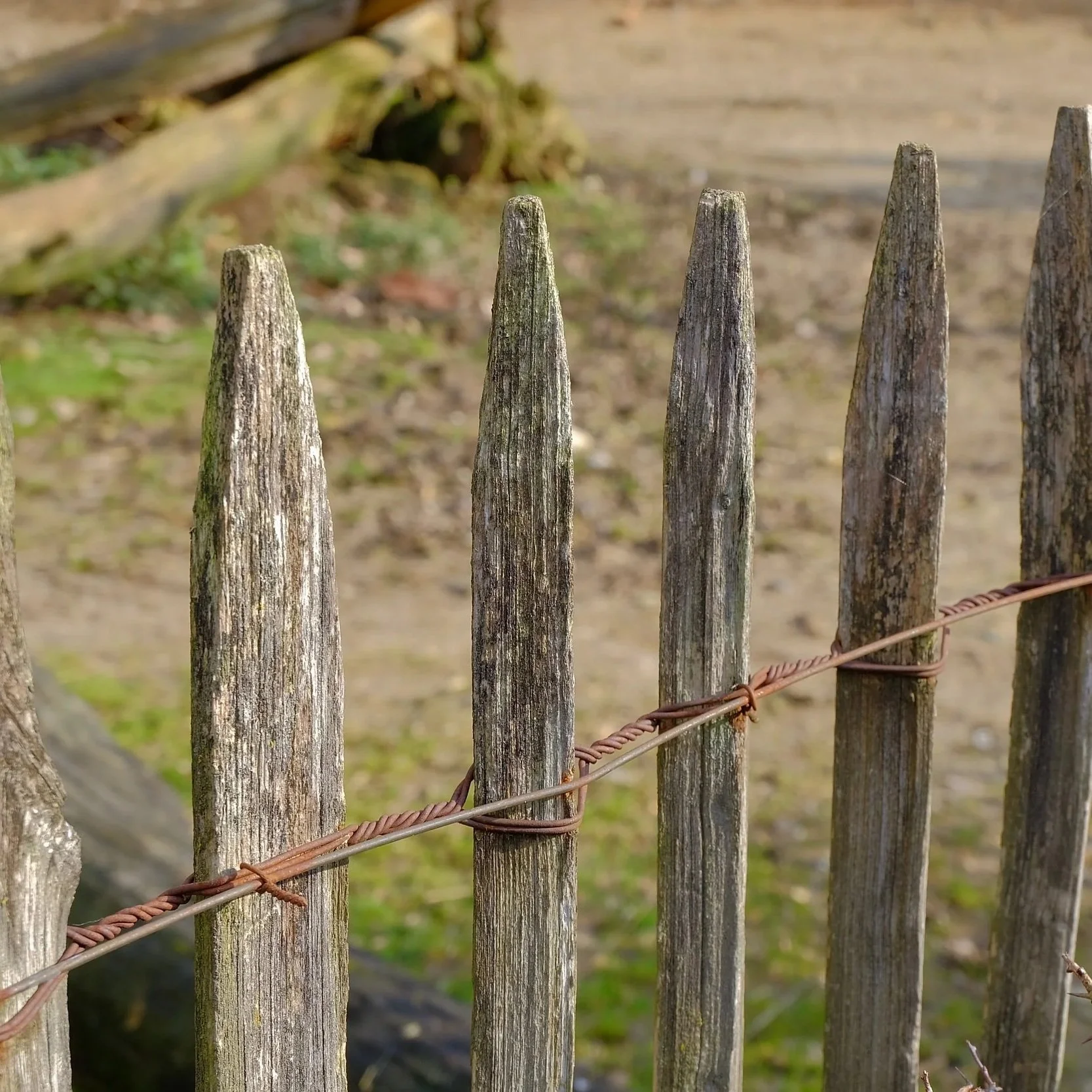 Old wooden fence with visible weather damage illustrating storm-related fence deterioration, repair evaluation, and residential insurance claim situations.