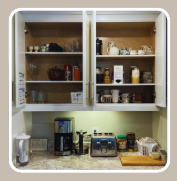 Organized kitchen cabinet by Your Organized Life by Jess