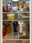 Oranized, decluttered and cleaned before and after fridge images by Your Organized Life by Jess