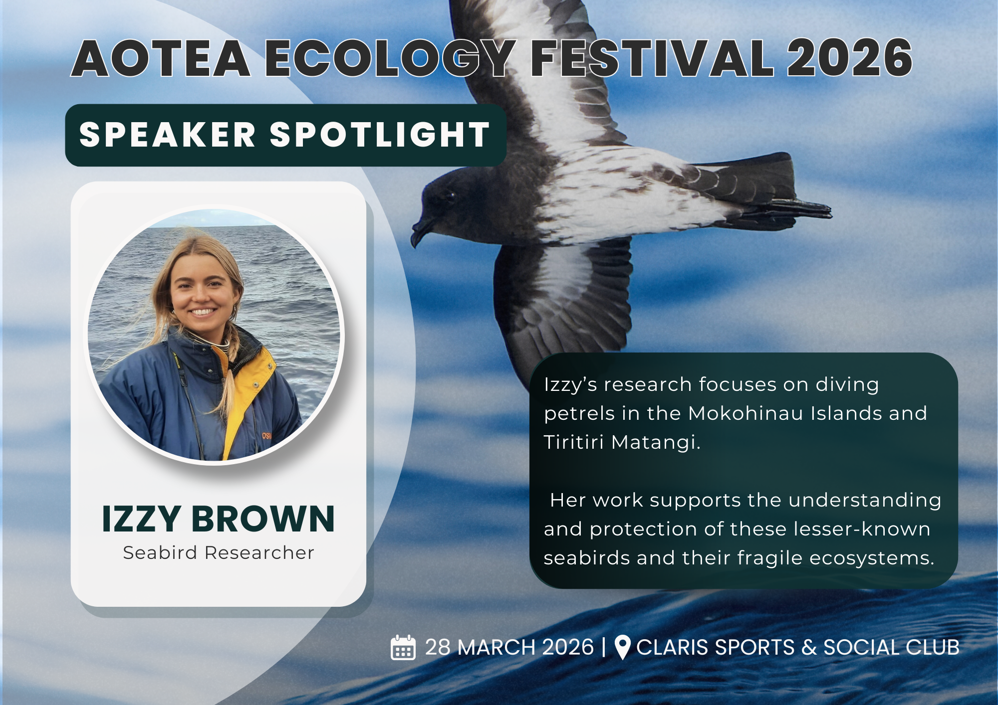 Speaker Spotlight: Izzy Brown