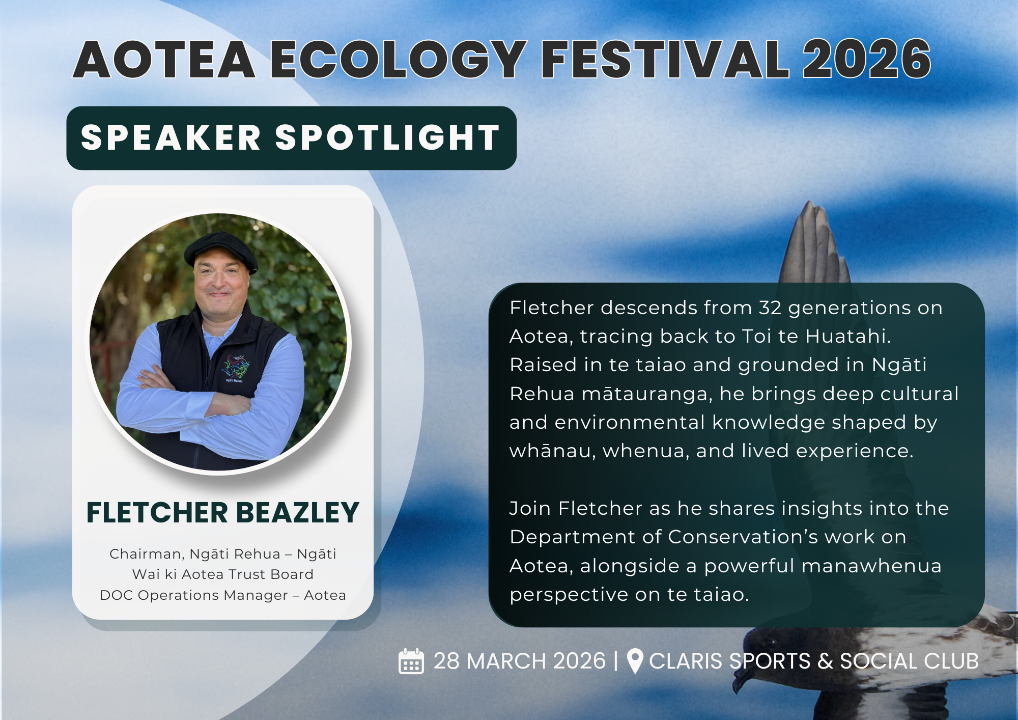 Speaker Spotlight: Fletcher Beazley