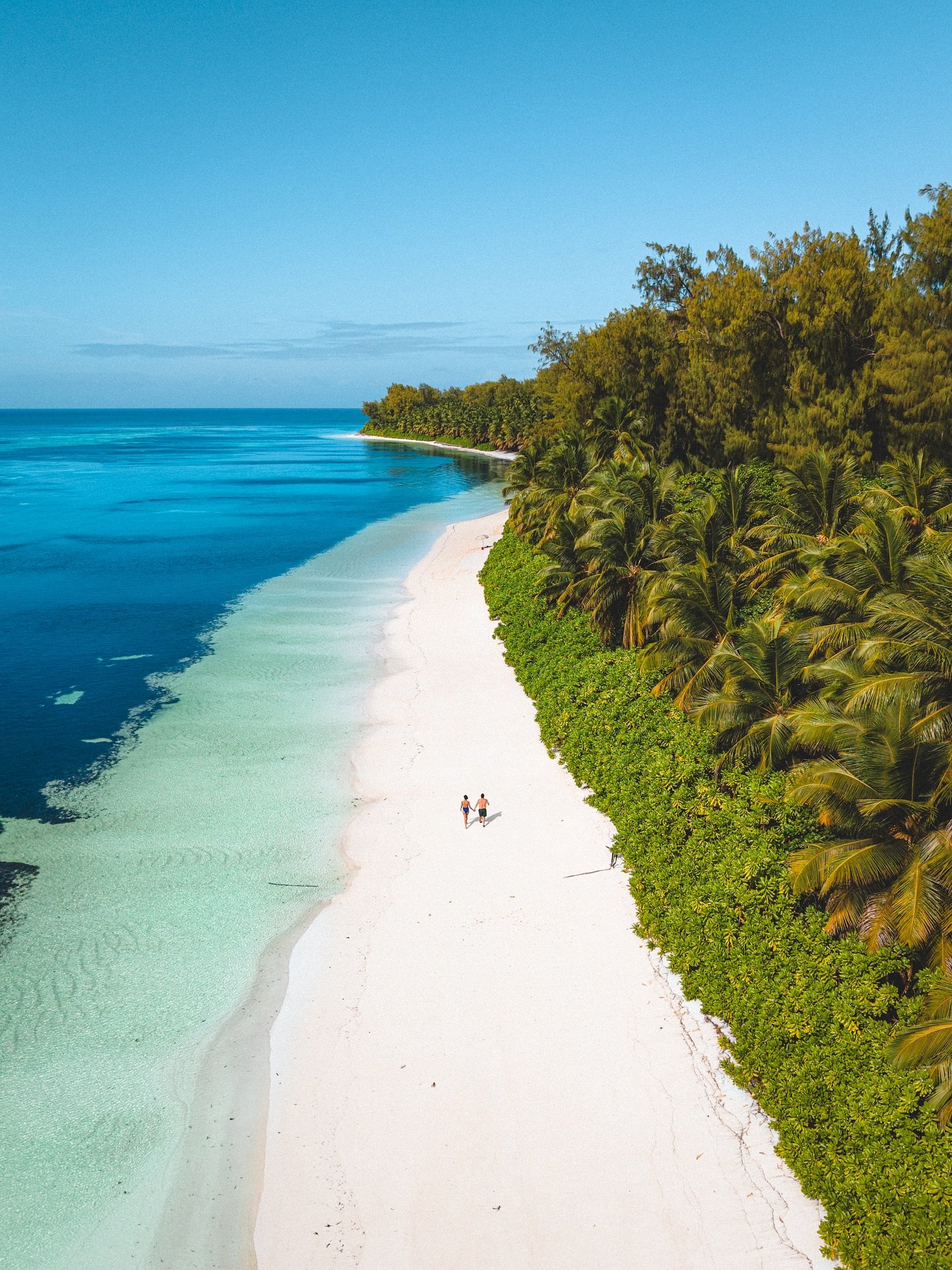 Eau turquoise + sable blanc + palmiers = 😍

De retour sur Desroches Island au @fsdesroches 🌴
Loin de l&rsquo;agitation des plages plus fr&eacute;quent&eacute;es des Seychelles, ici le temps semble suspendu. Une parenth&egrave;se hors du monde, comm