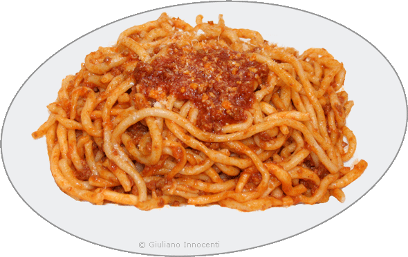  Pici all’Aglione (Tuscan Garlic Tomato Sauce) 