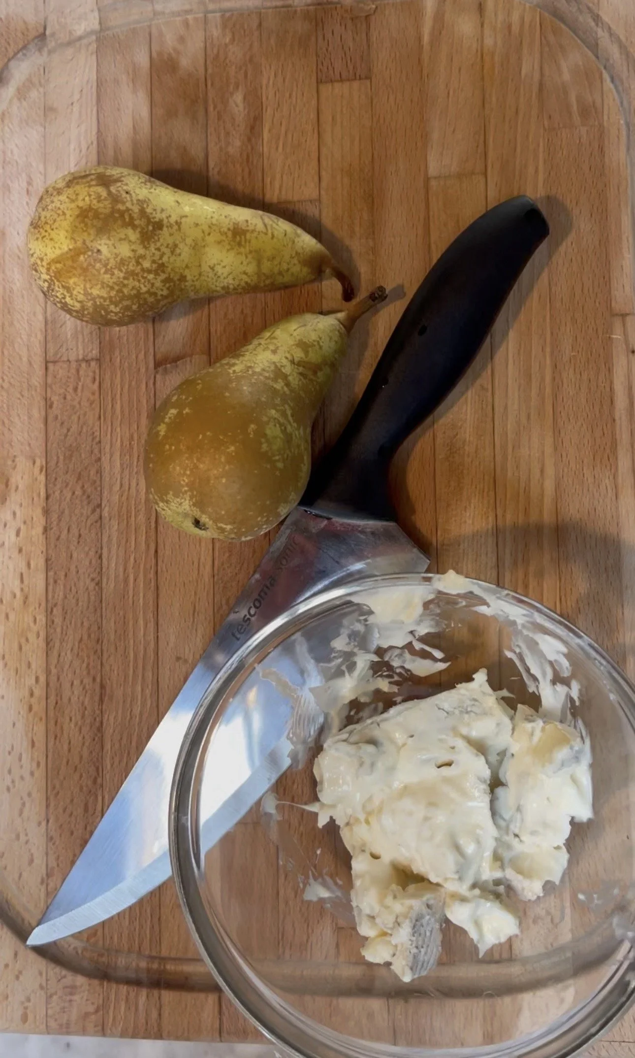 Ravioli with Taleggio and Pears