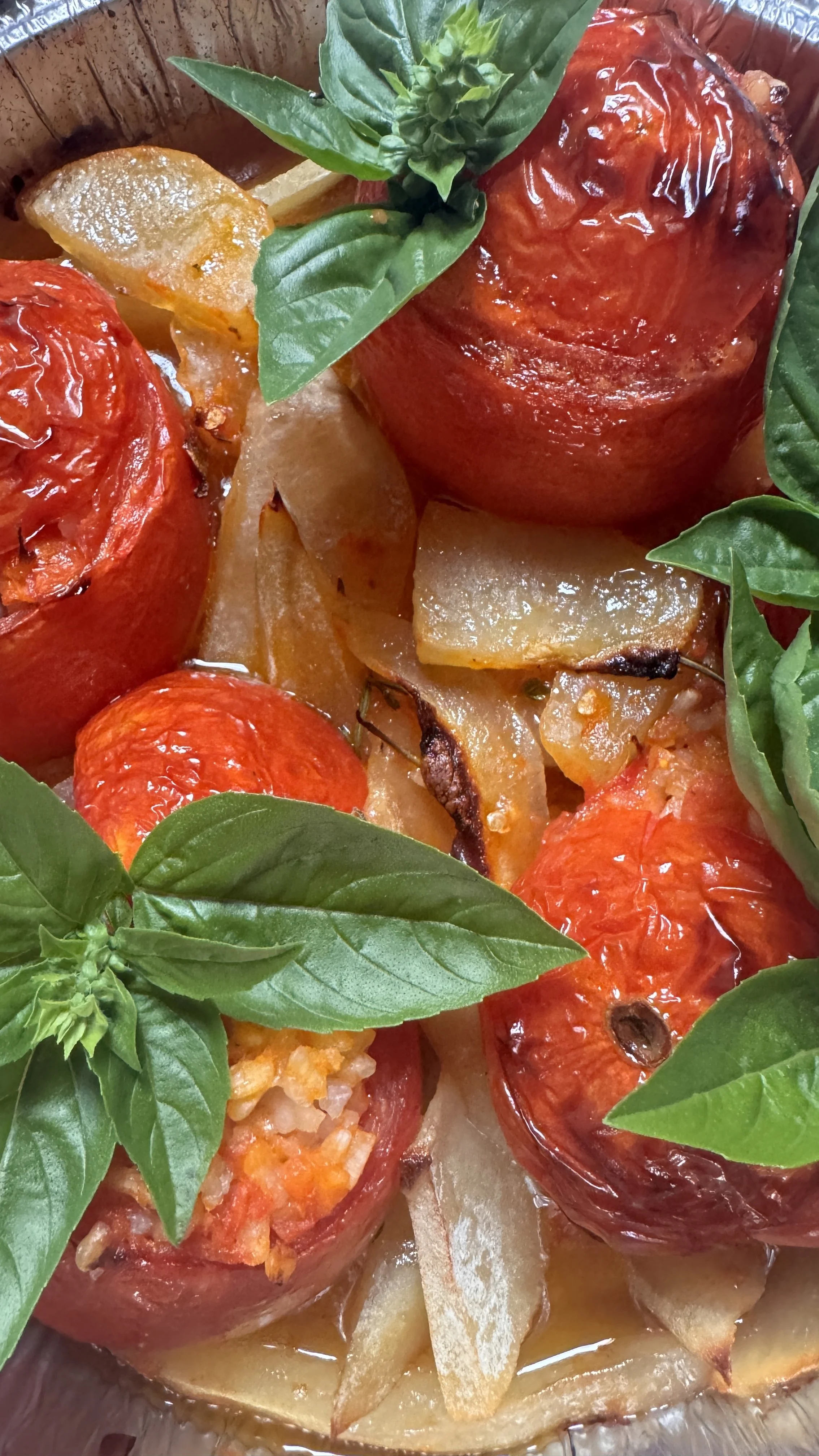 Roman Rice-Stuffed Tomatoes: The Original Pomodori al Riso 