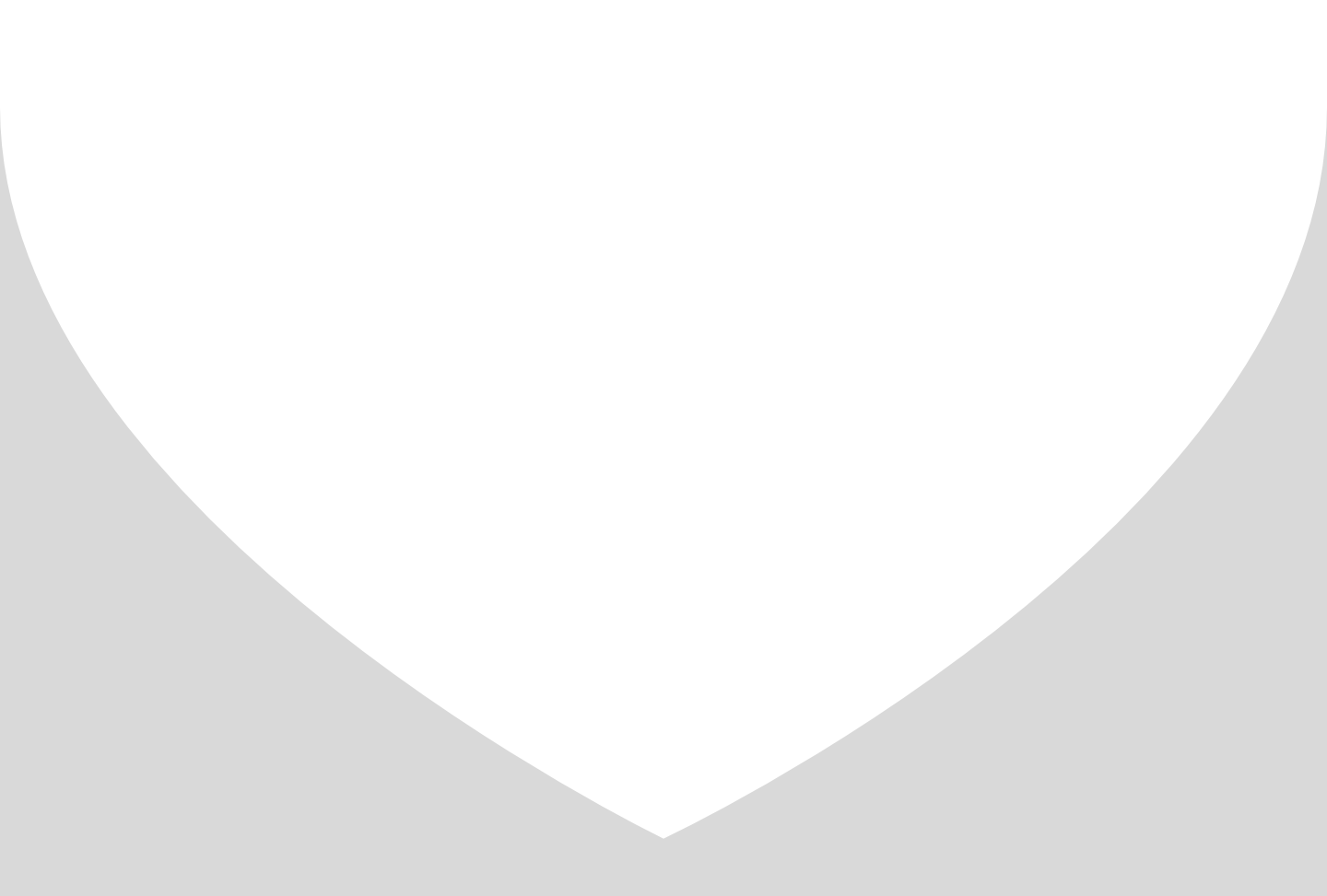 Deze afbeelding bevat een hartvorm met een witte binnenkant en een lichte grijze rand, maar verder geen objecten of details relevant voor beschrijving.