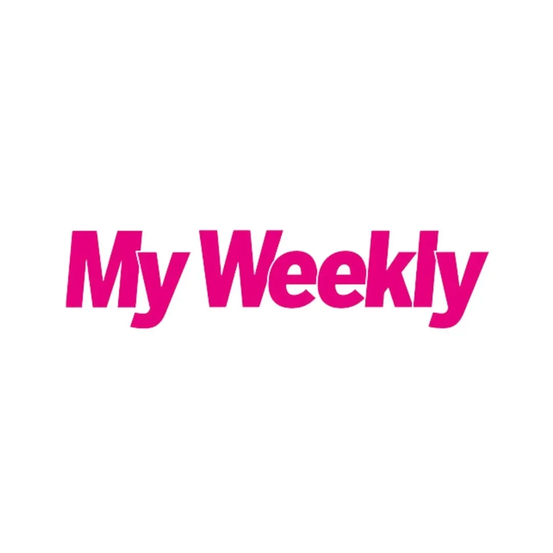 Pink text on white background that says 'My Weekly'.